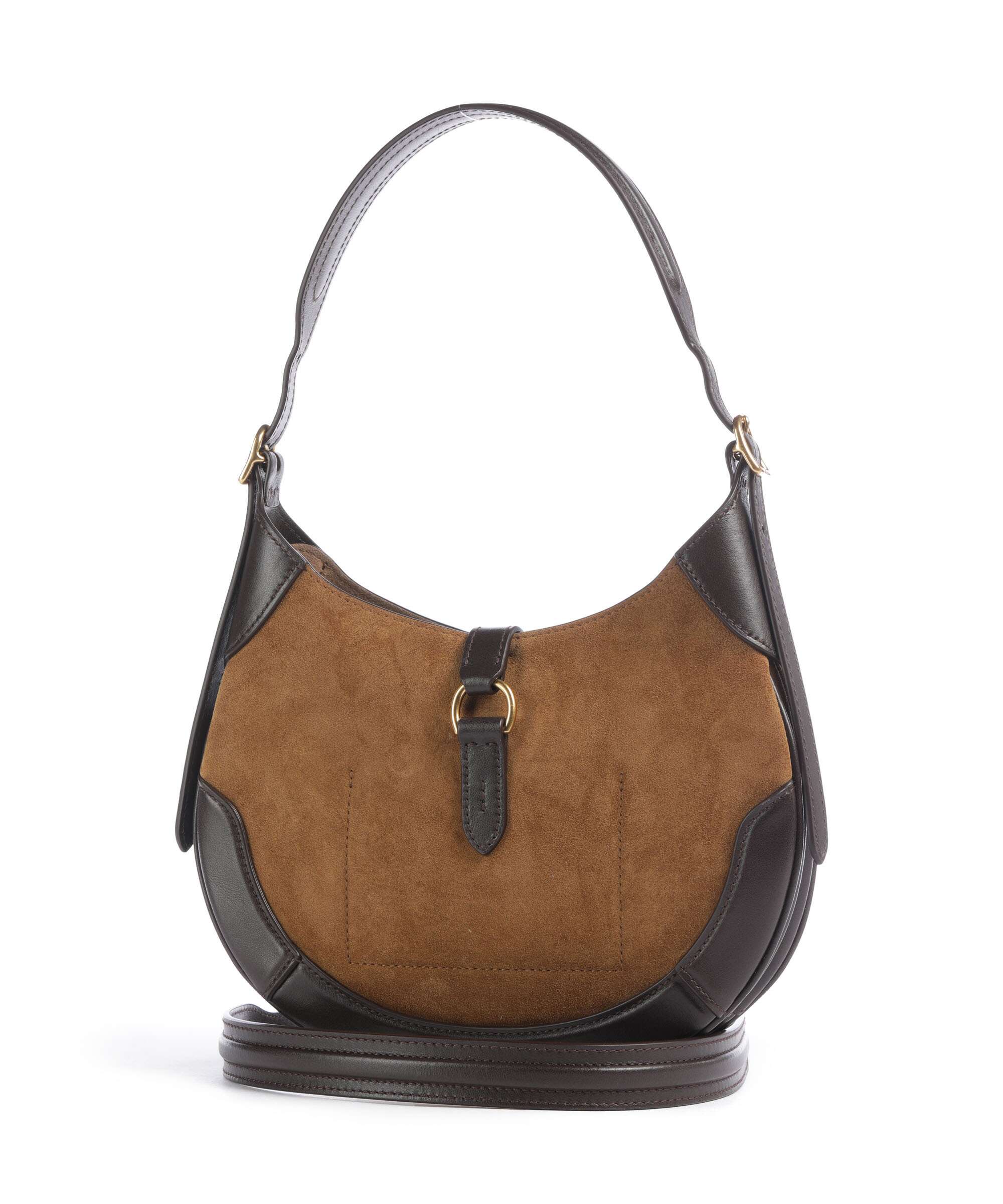 Polo Ralph Lauren ID Collection Small Hobo tas maple tobacco - Image 2