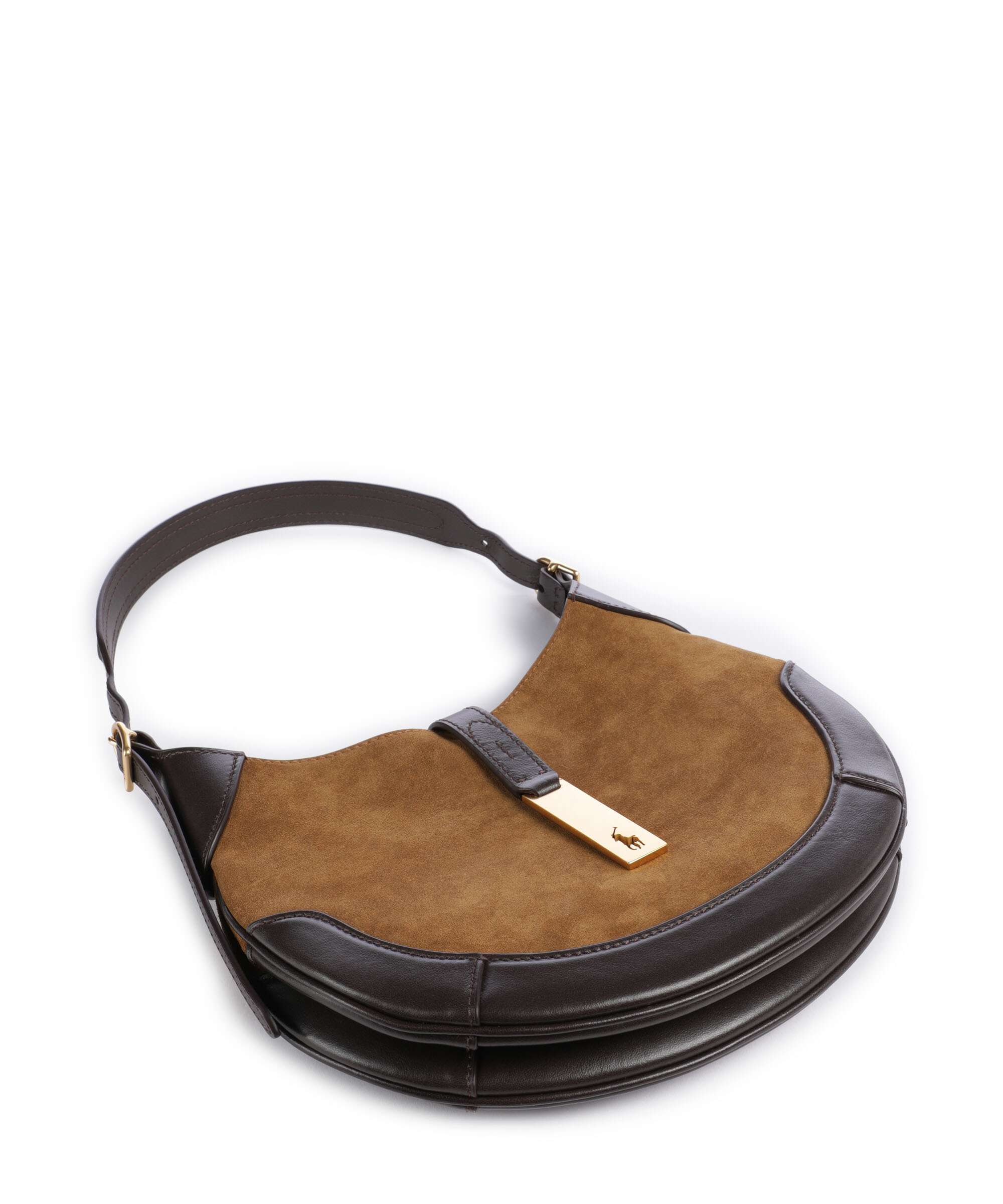 Polo Ralph Lauren ID Collection Small Hobo tas maple tobacco - Image 6