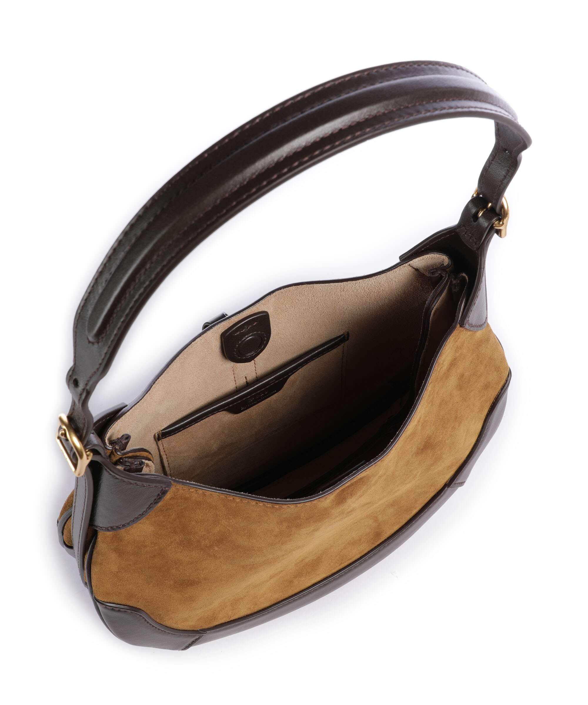Polo Ralph Lauren ID Collection Small Hobo tas maple tobacco - Image 7