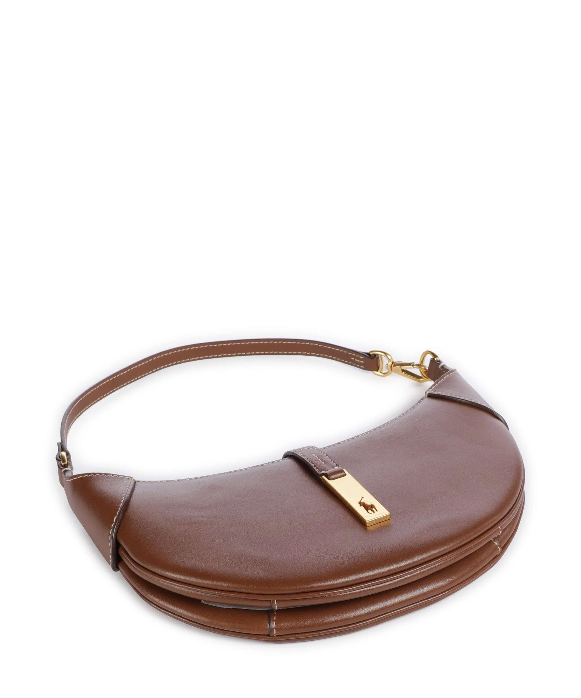 Polo Ralph Lauren ID Collection Small Schoudertas cuoio - Image 5