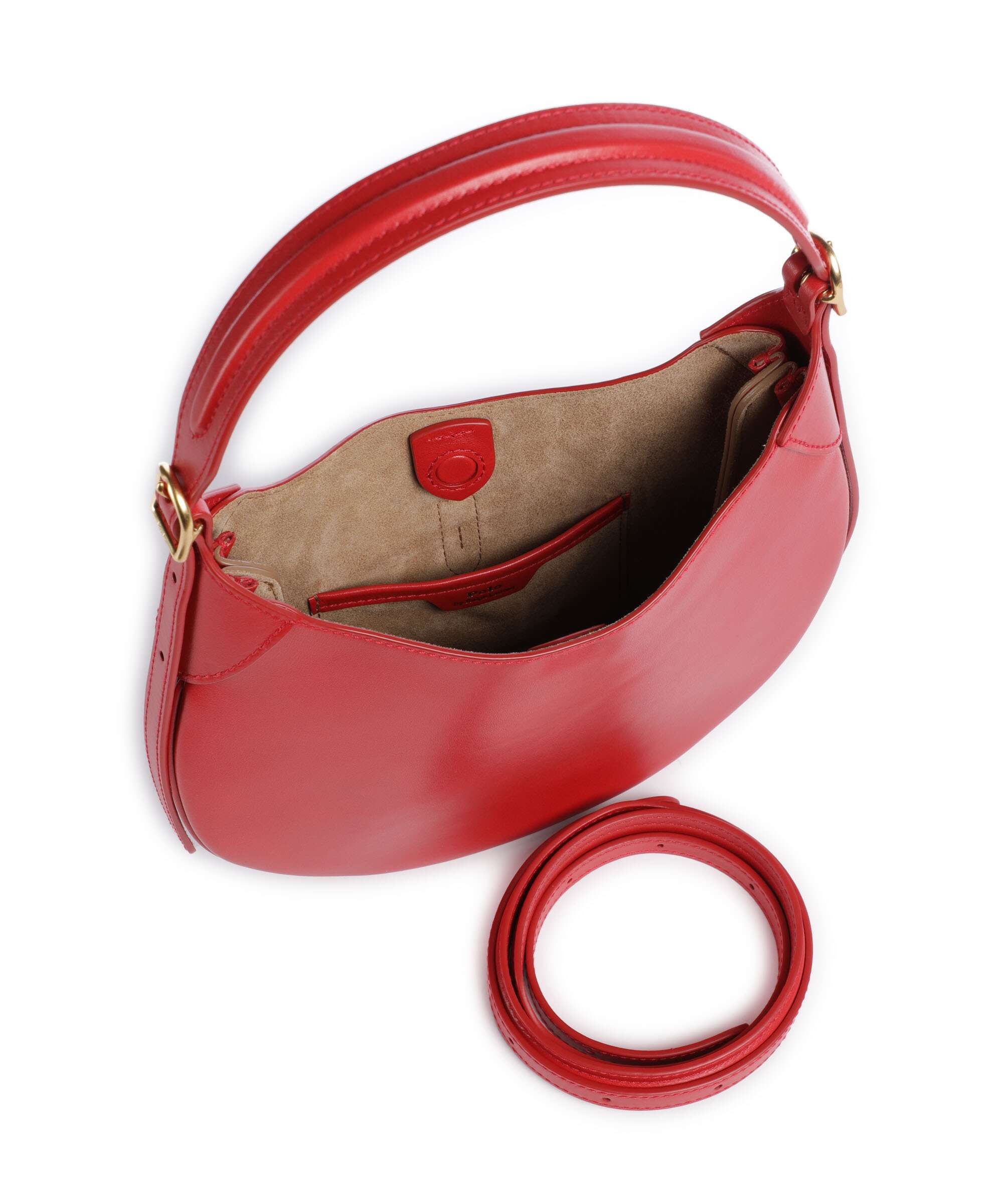 Polo Ralph Lauren ID Collection Small Schoudertas geranium red - Image 7