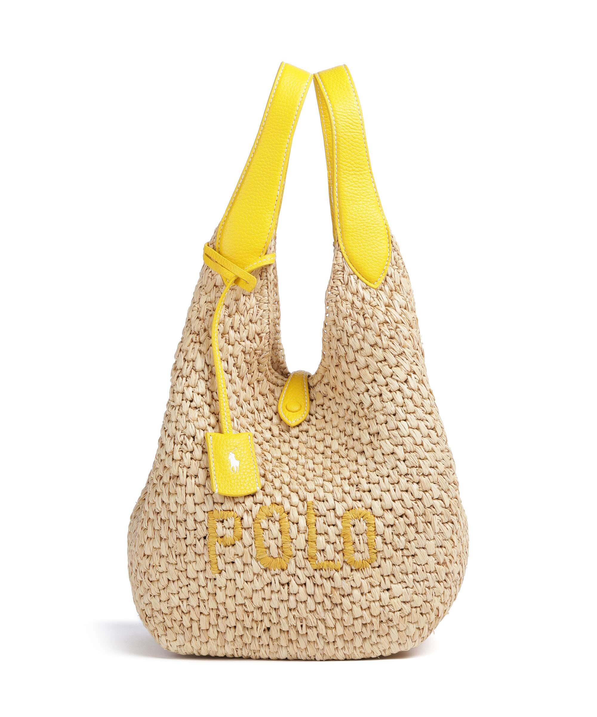 Polo Ralph Lauren Play Medium Handtas natural/canary yellow - Image 2
