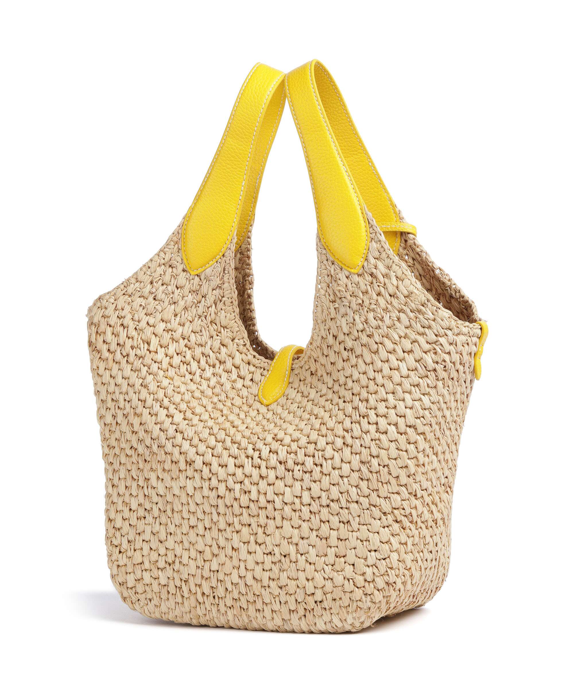 Polo Ralph Lauren Play Medium Handtas natural/canary yellow - Image 4