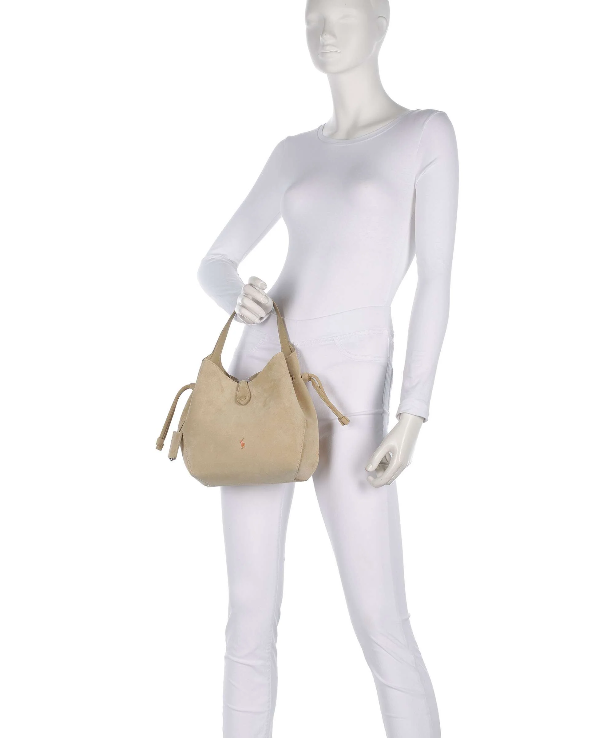 Polo Ralph Lauren Play Medium Hobo tas cashew - Image 3