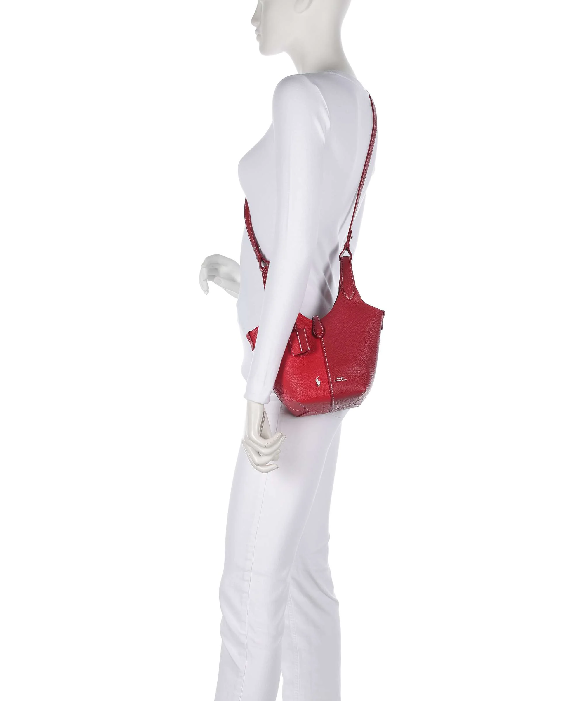Polo Ralph Lauren Play Small Crossbody tas rose/cherry - Image 3