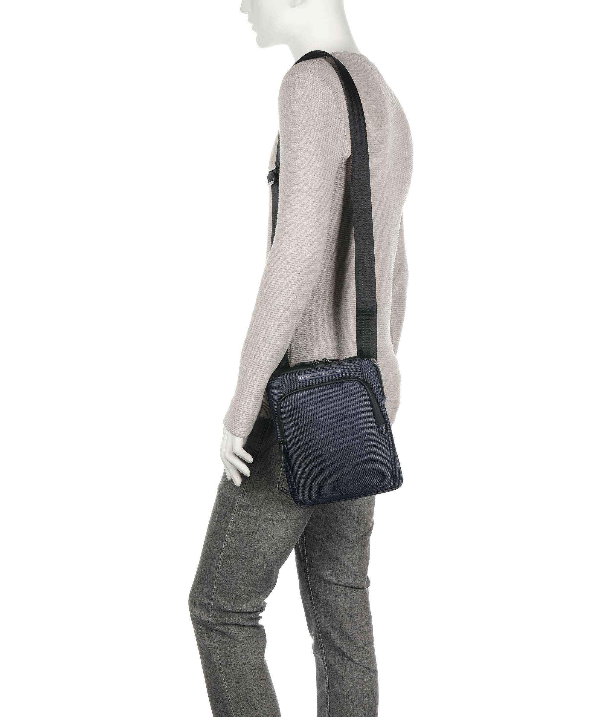 Porsche Design Roadster Pro Crossbody tas blue - Image 3