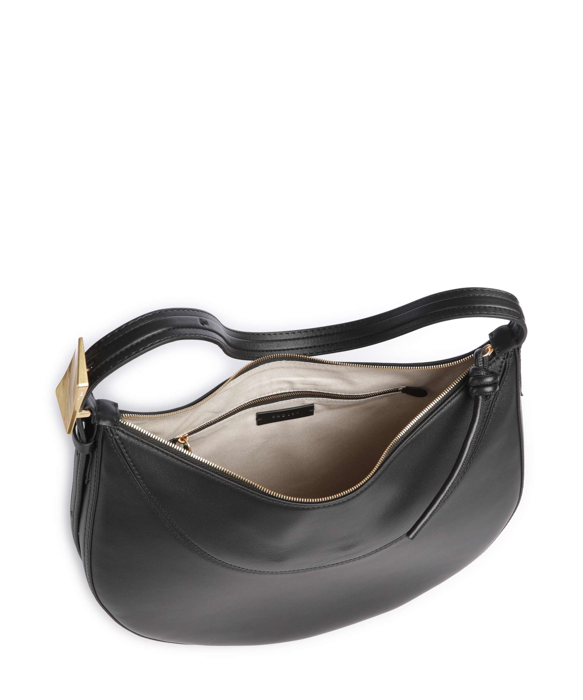 Radley London Bliss Crescent Hobo tas black - Image 6