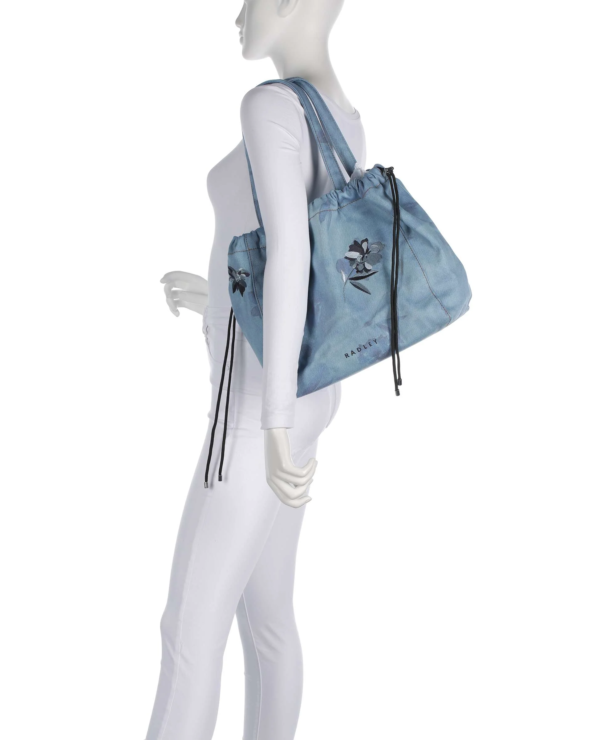 Radley London Eden Row Boodschappentas denim - Image 3