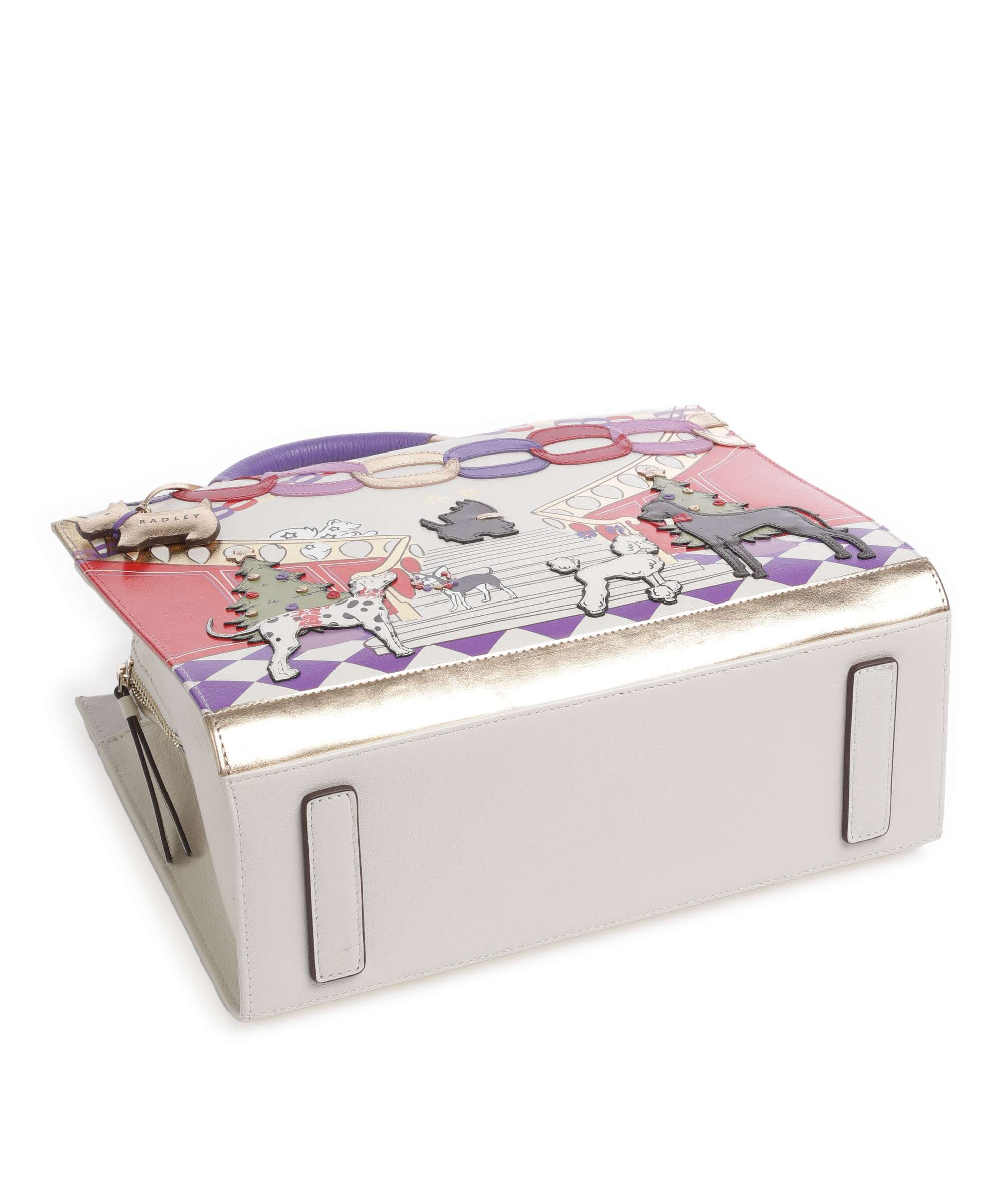Radley London Picture Party Pals Handtas amethyst - Image 6