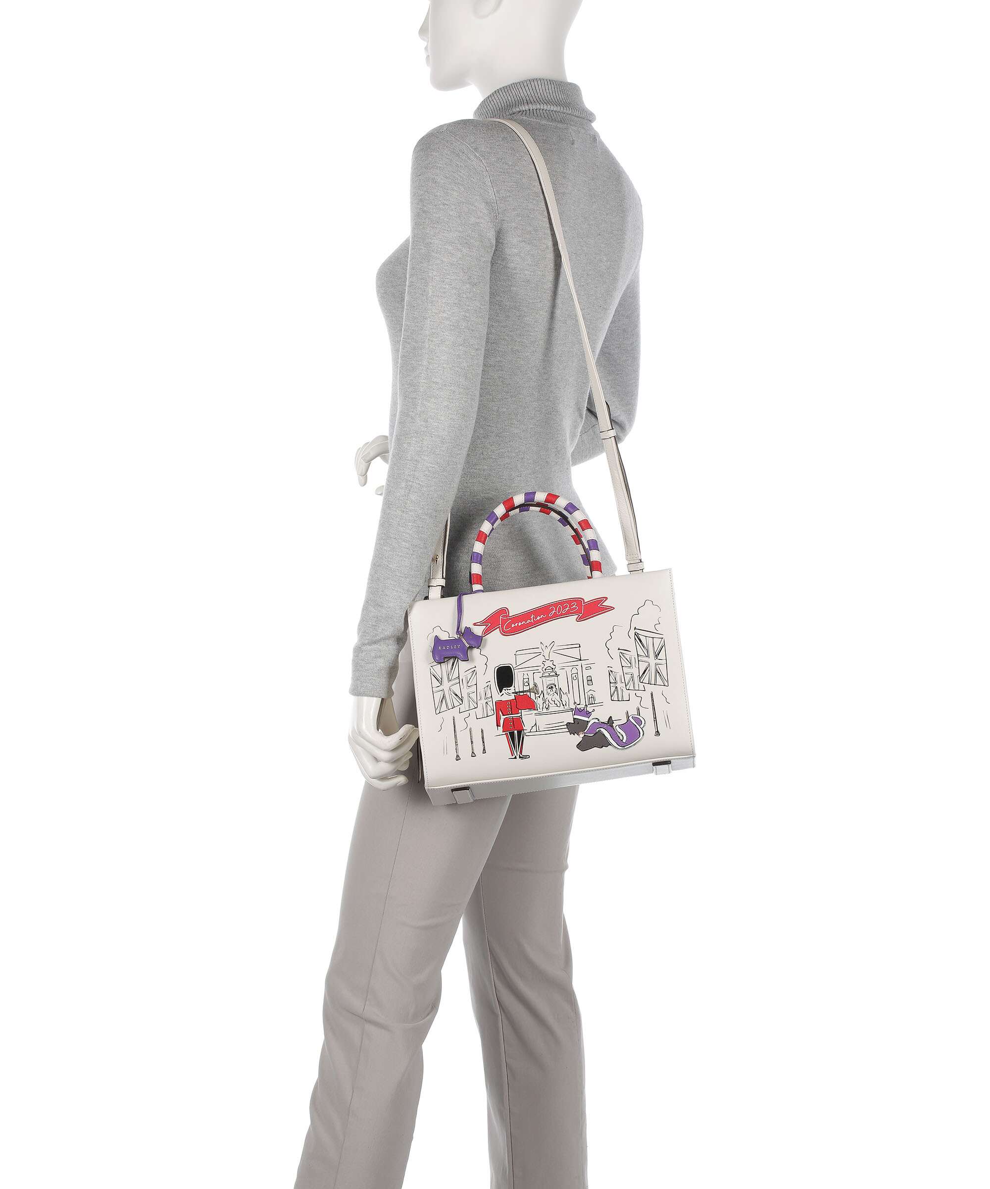 Radley London The Coronation Handtas chalk - Image 4