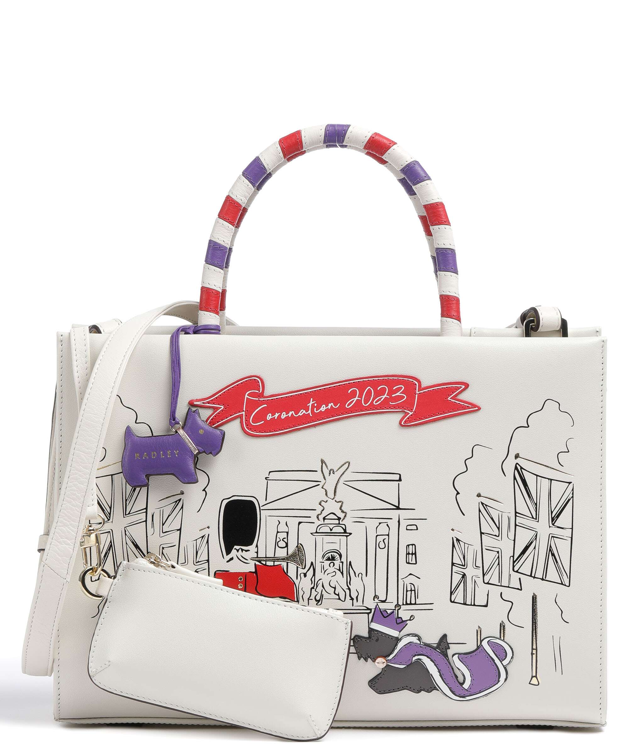 Radley London The Coronation Handtas chalk - Image 5