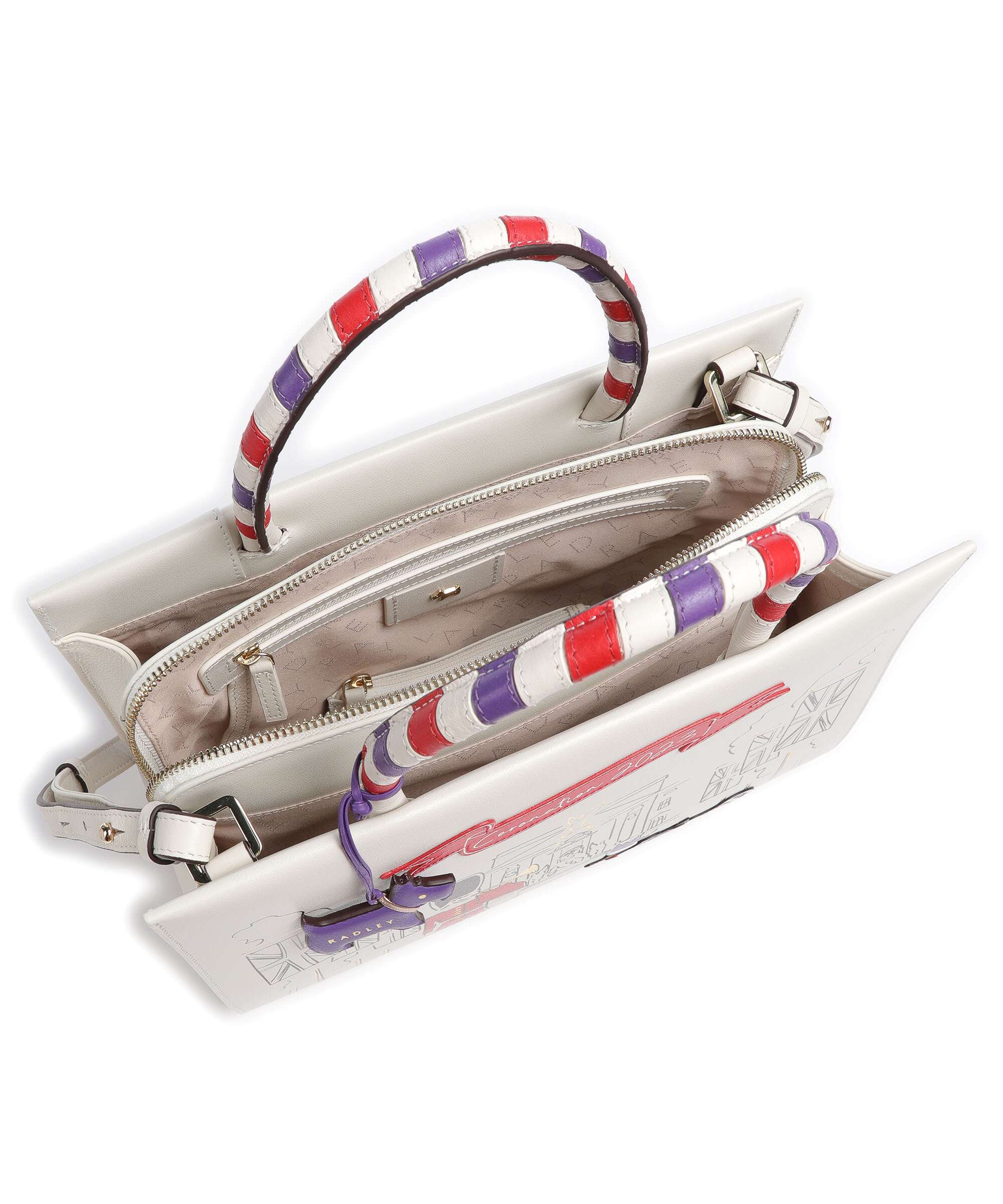 Radley London The Coronation Handtas chalk - Image 7