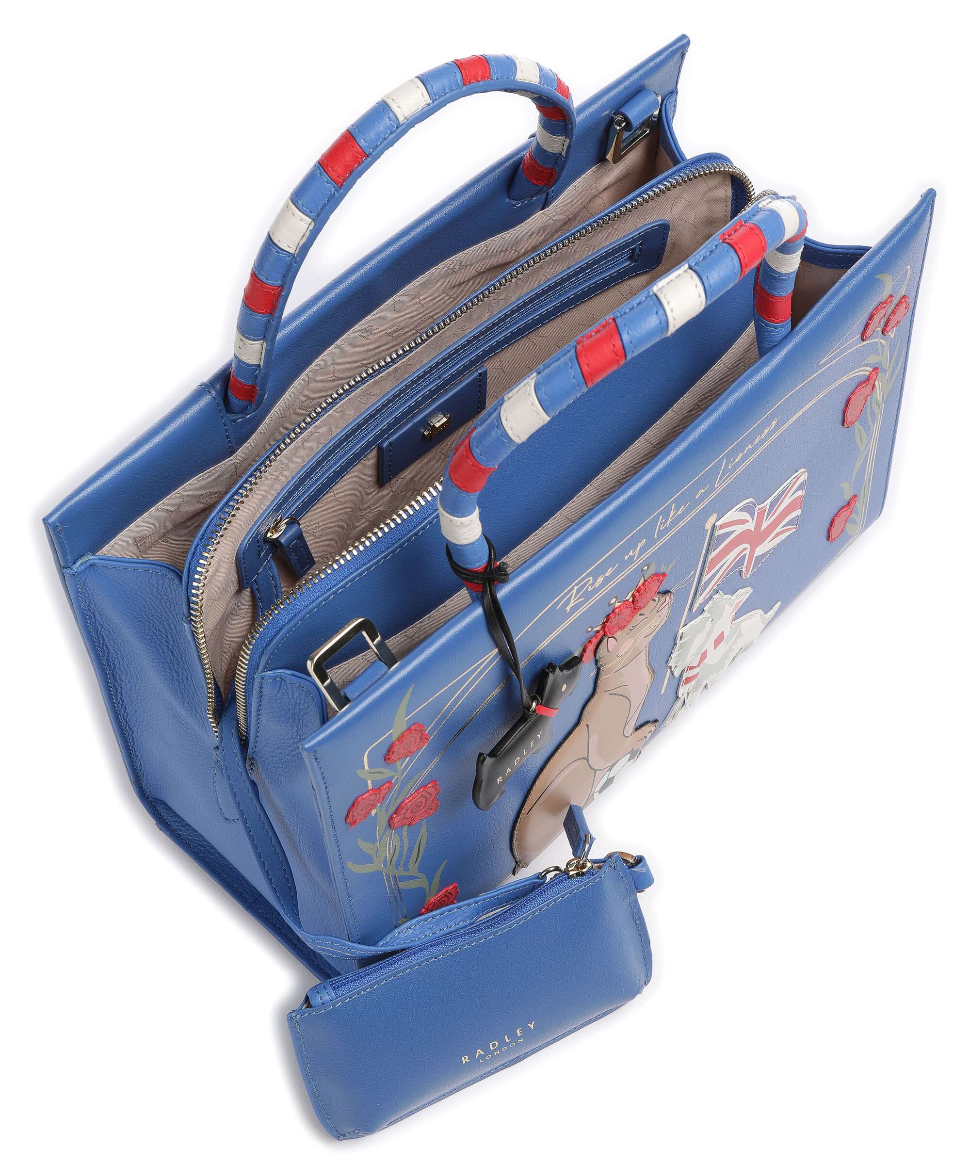 Radley London The World Cup Handtas royal blue - Image 7