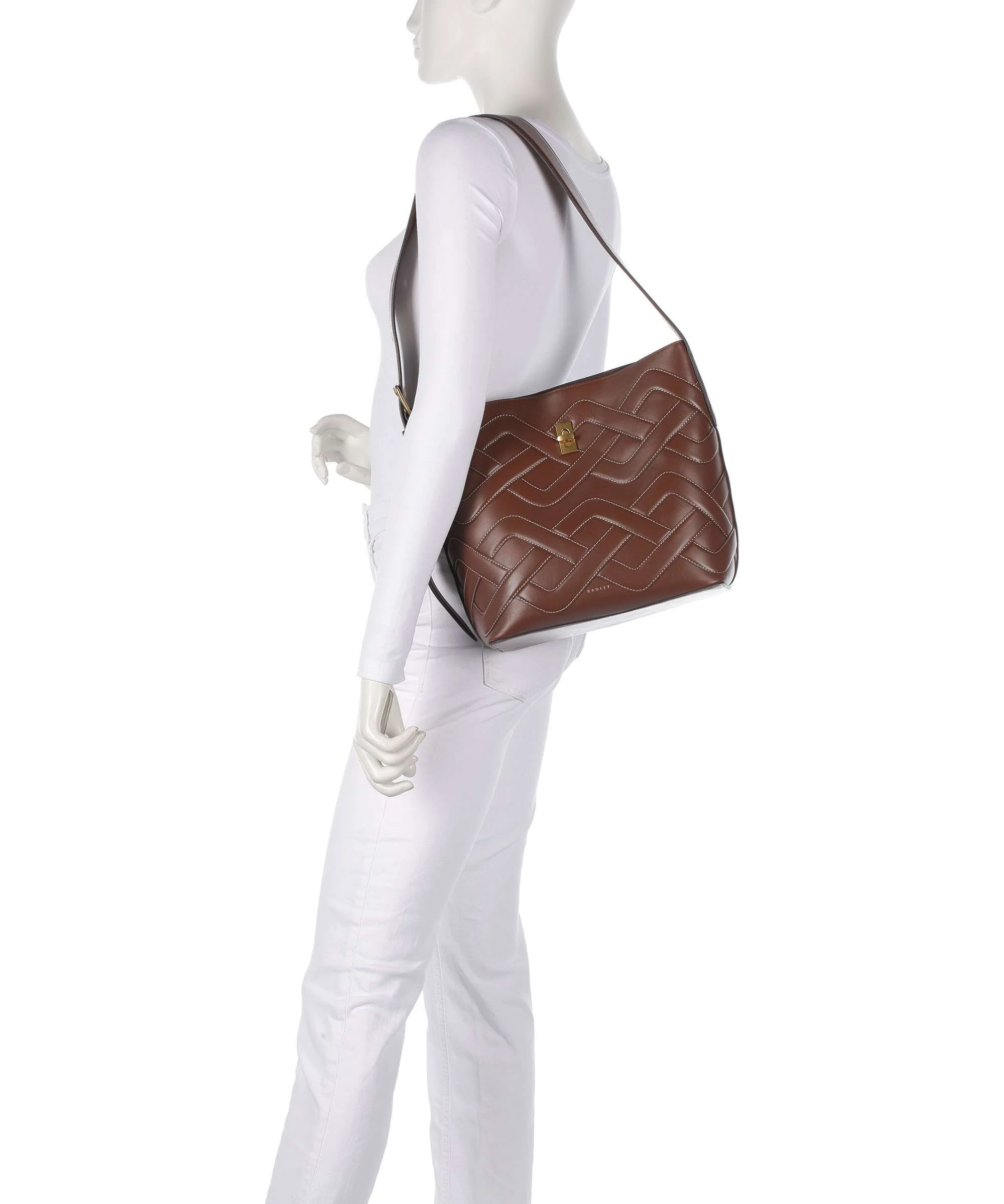Radley London Threadneedle Street Hobo tas tortoise - Image 3