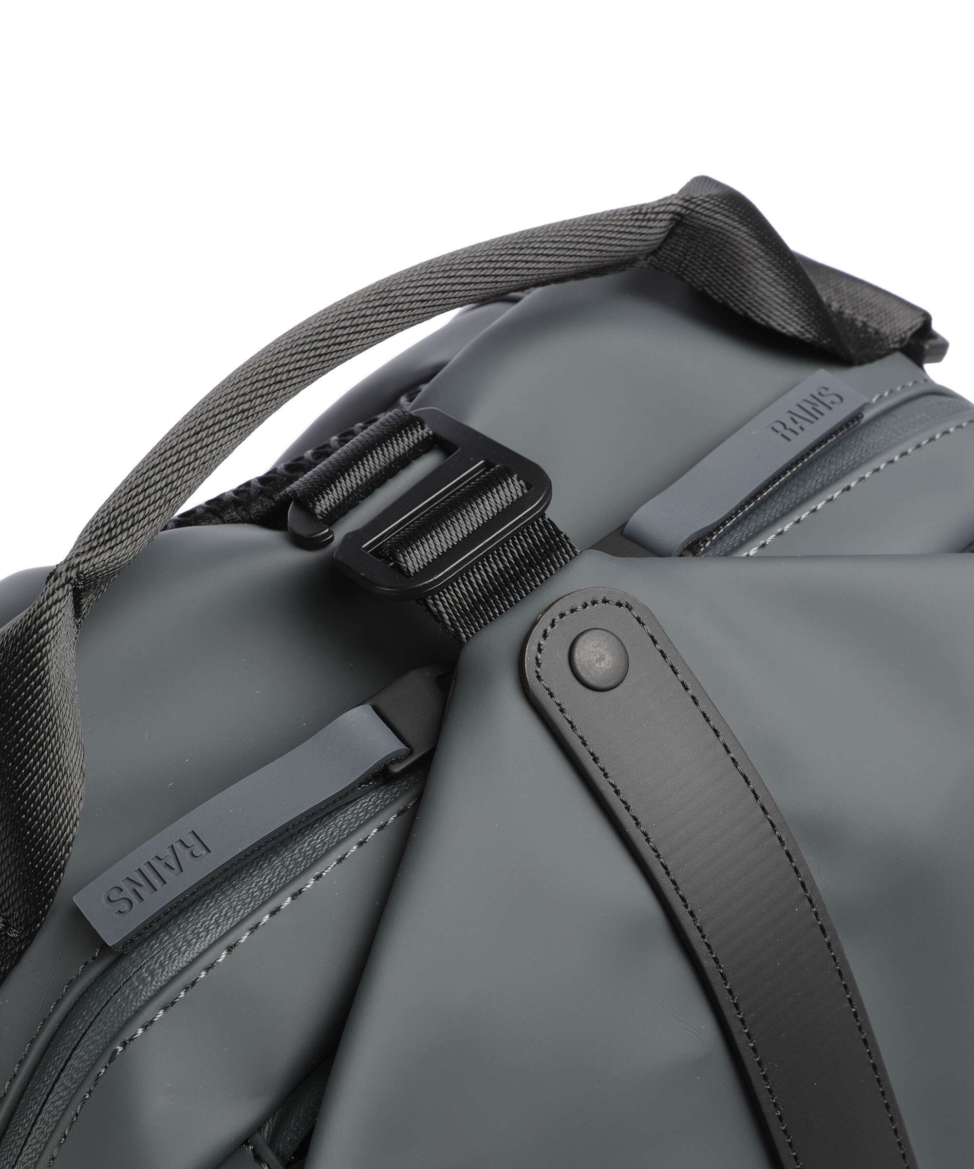 Rains Clip Front Rugzak dark grey - Image 4