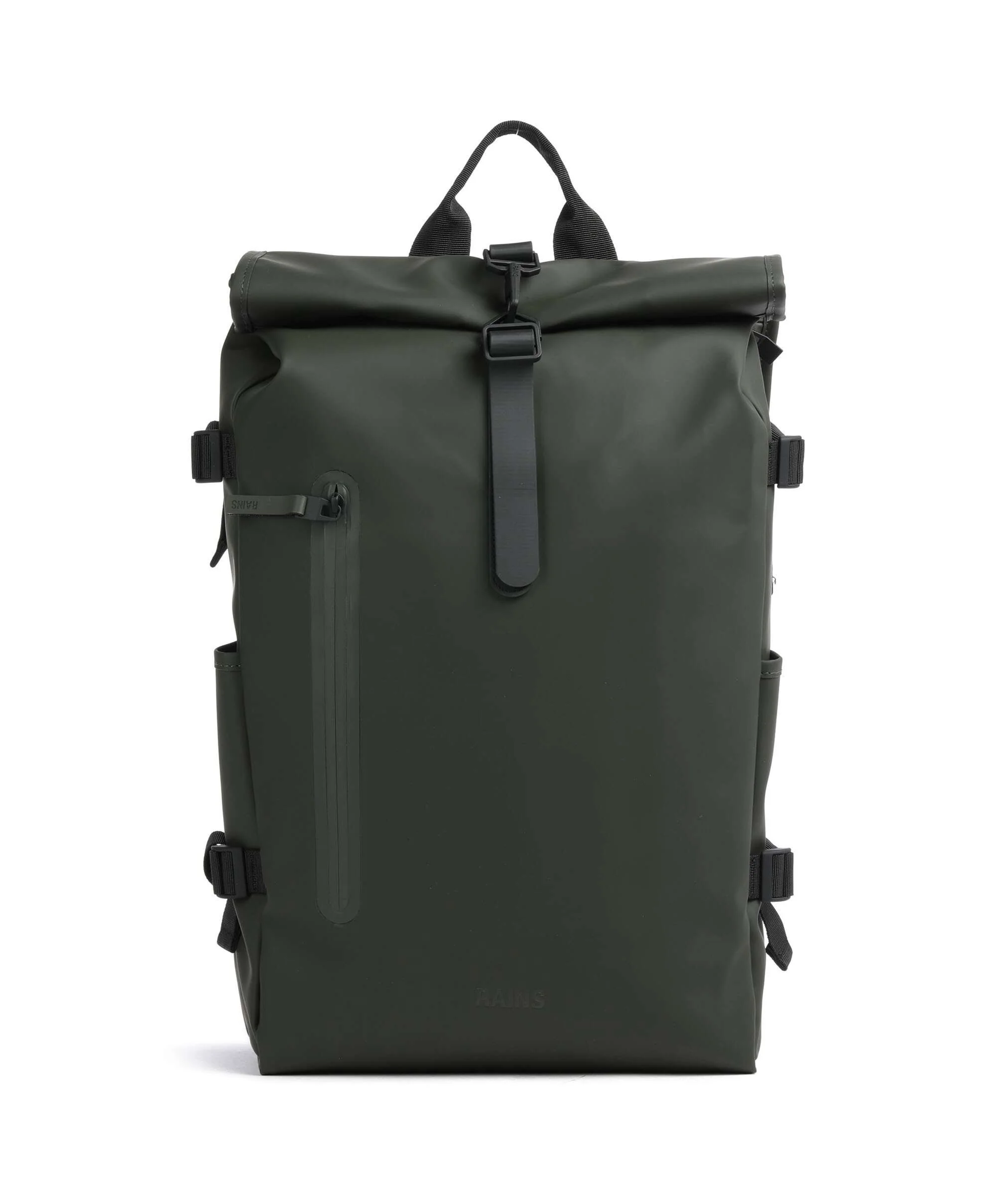 Rains Large Rolltop rugzak green
