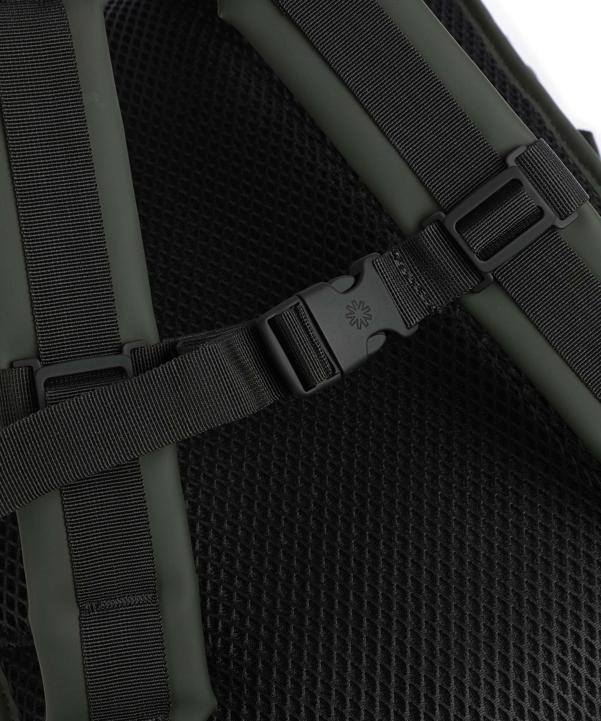Rains Large Rolltop rugzak green - Image 4