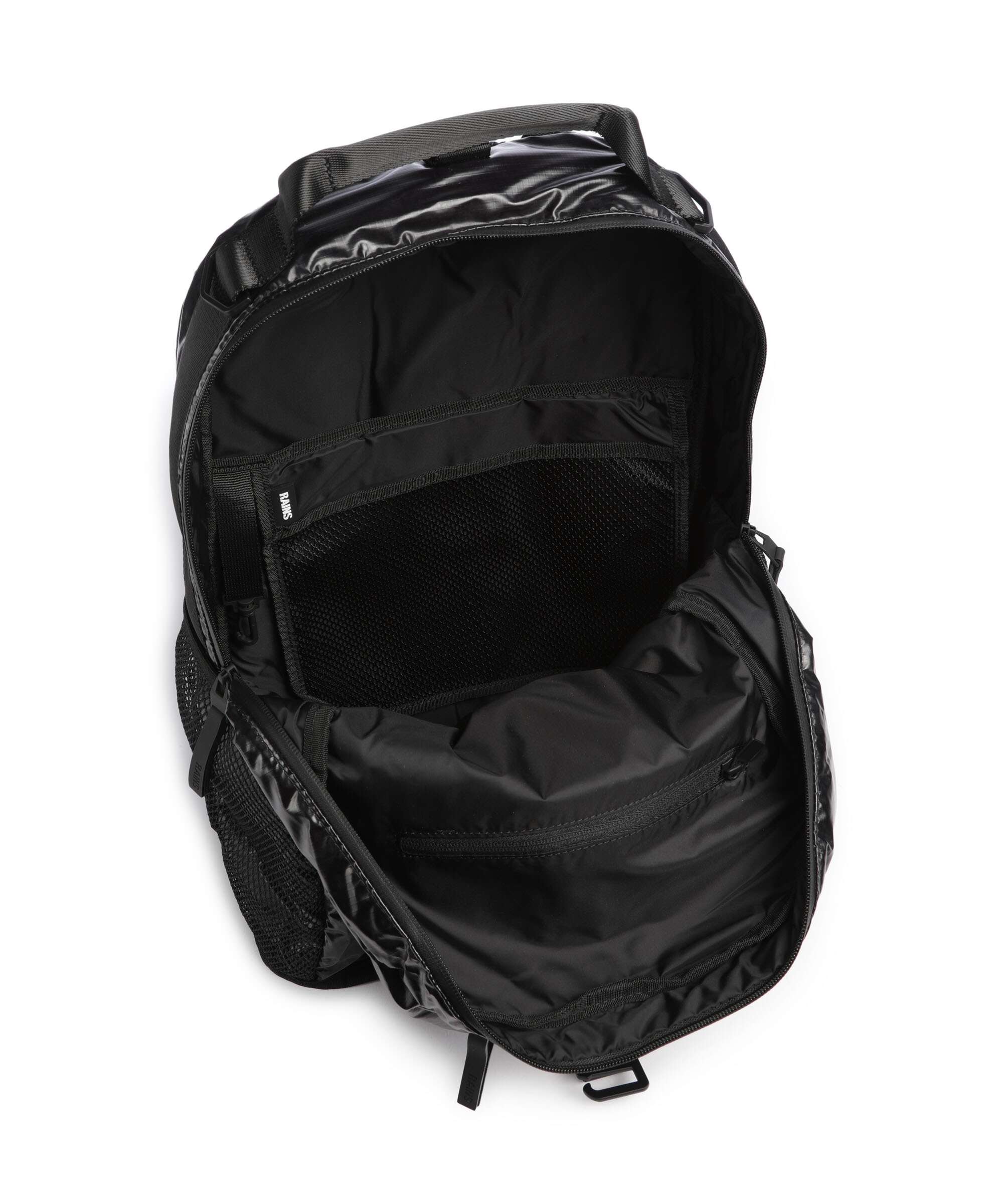 Rains Sibu Clip Front Rugzak black - Image 7