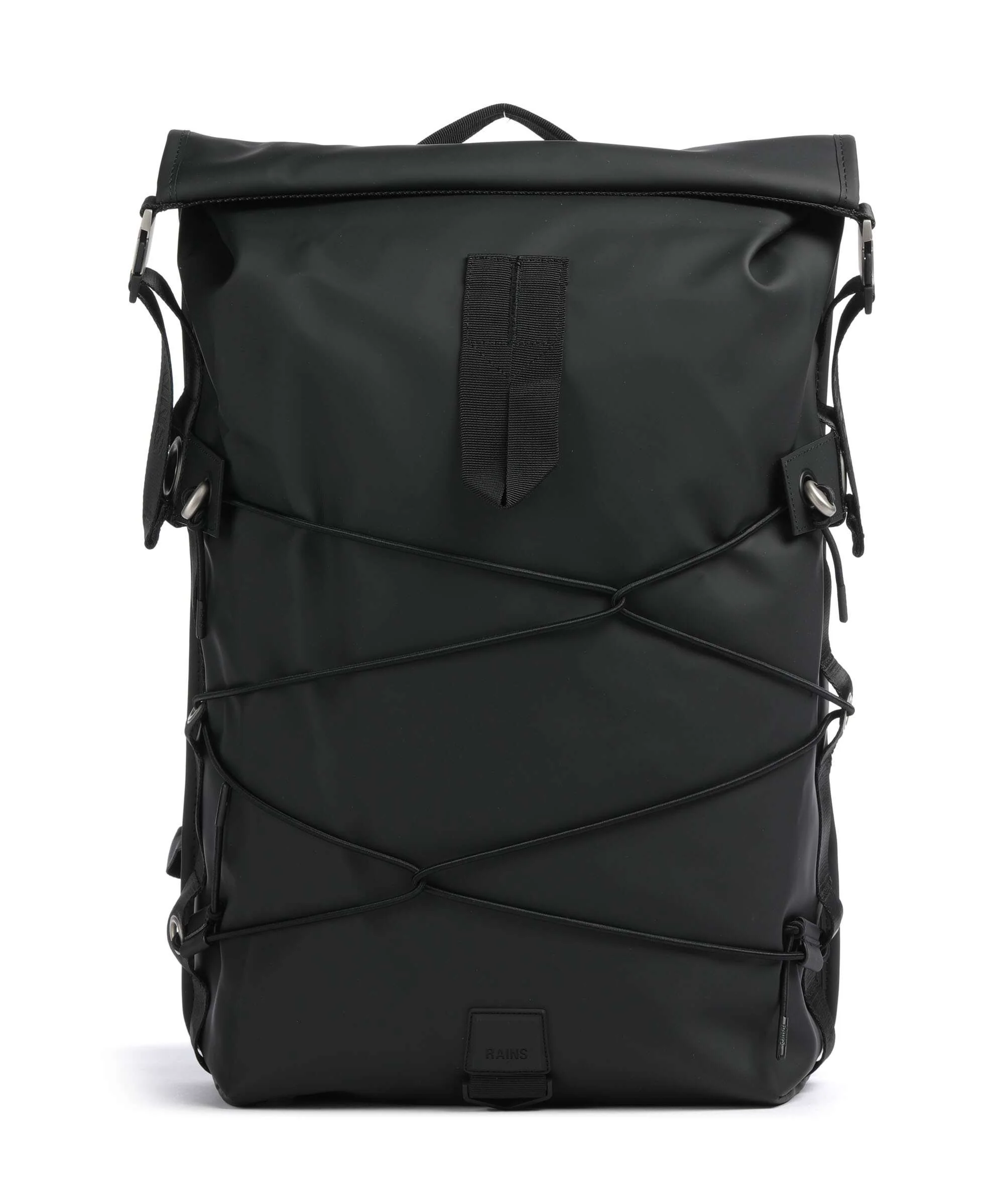 Rains Trail Cord Rolltop rugzak black