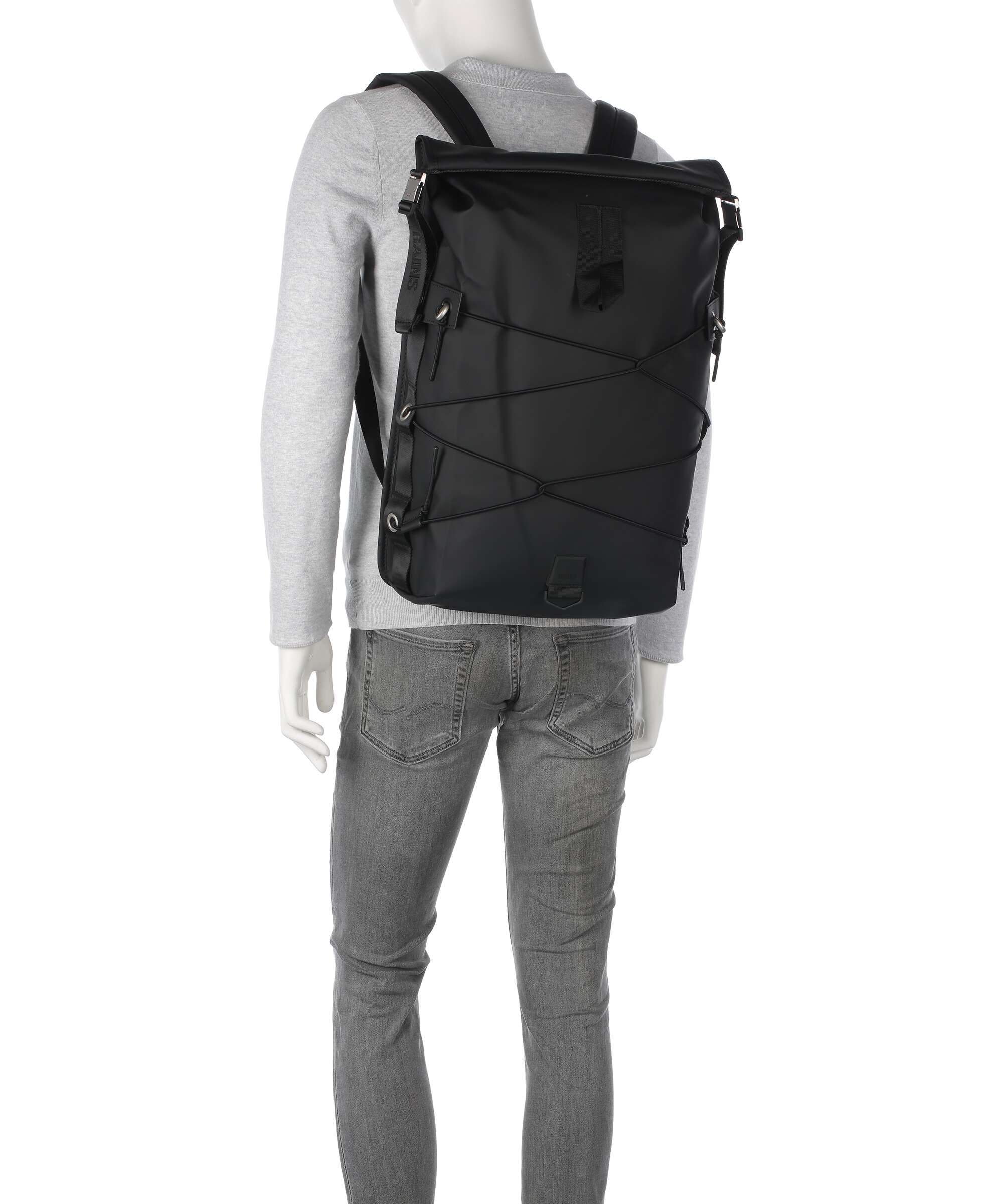 Rains Trail Cord Rolltop rugzak black - Image 3