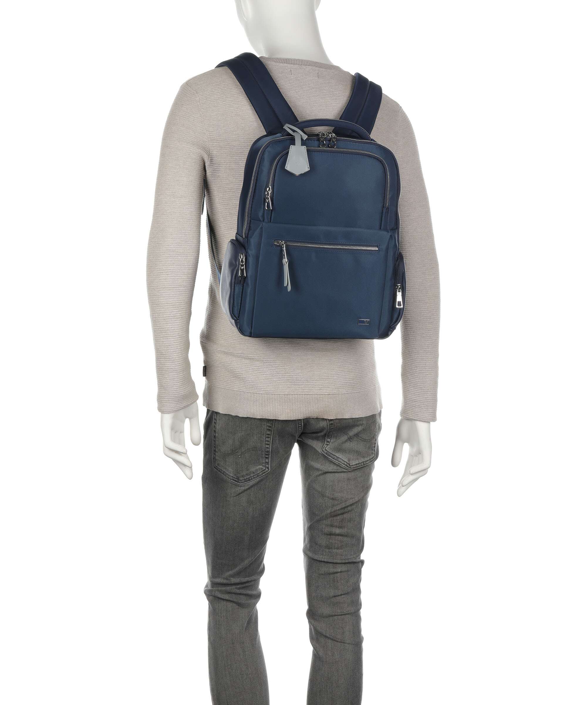Roncato Biz Laptop rugzak navy - Image 4
