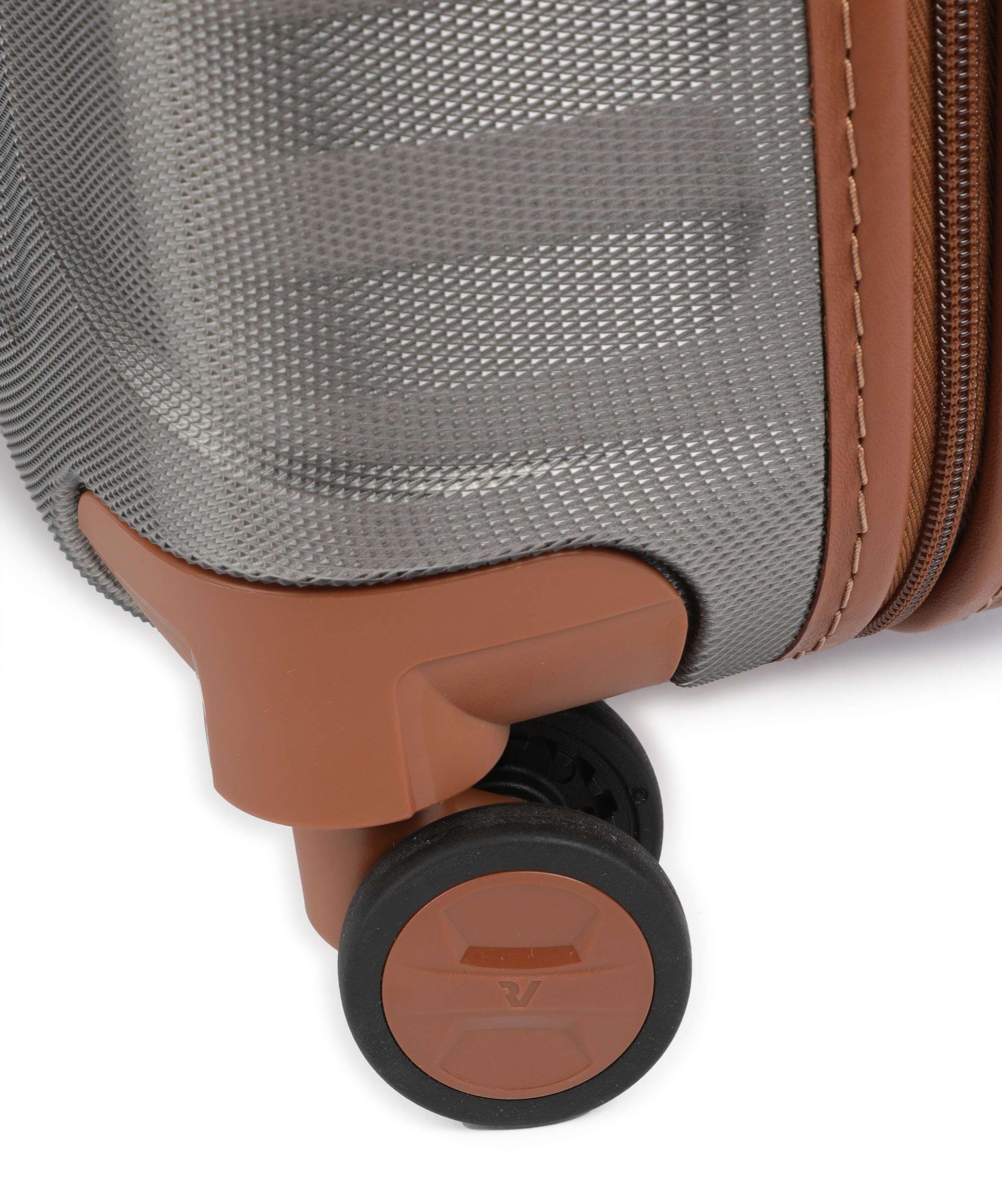 Roncato E-Lite Trolley (4 wielen) titanio/cognac - Image 4