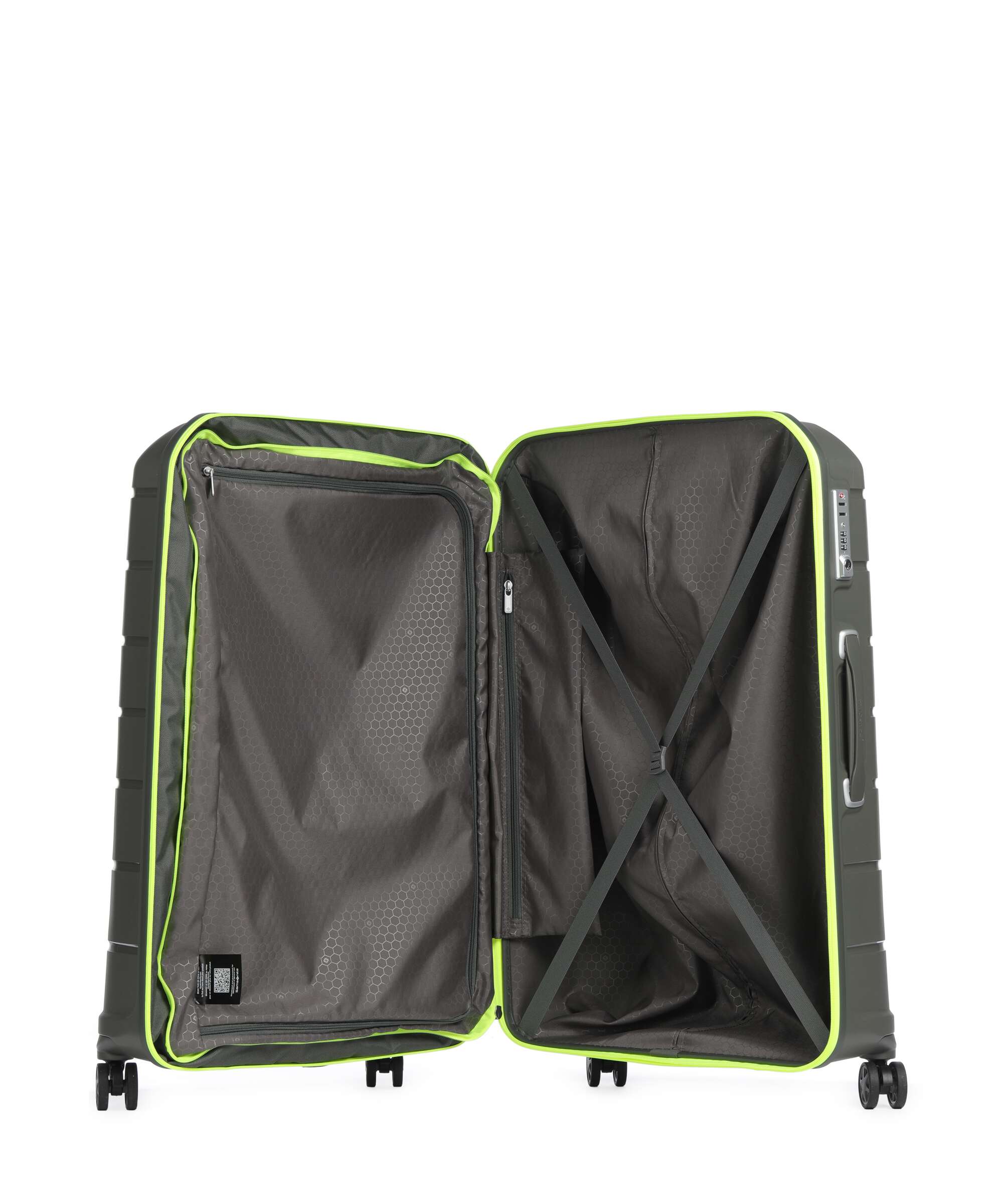 Samsonite Flux Exp Trolley (4 wielen) dark olive - Image 6