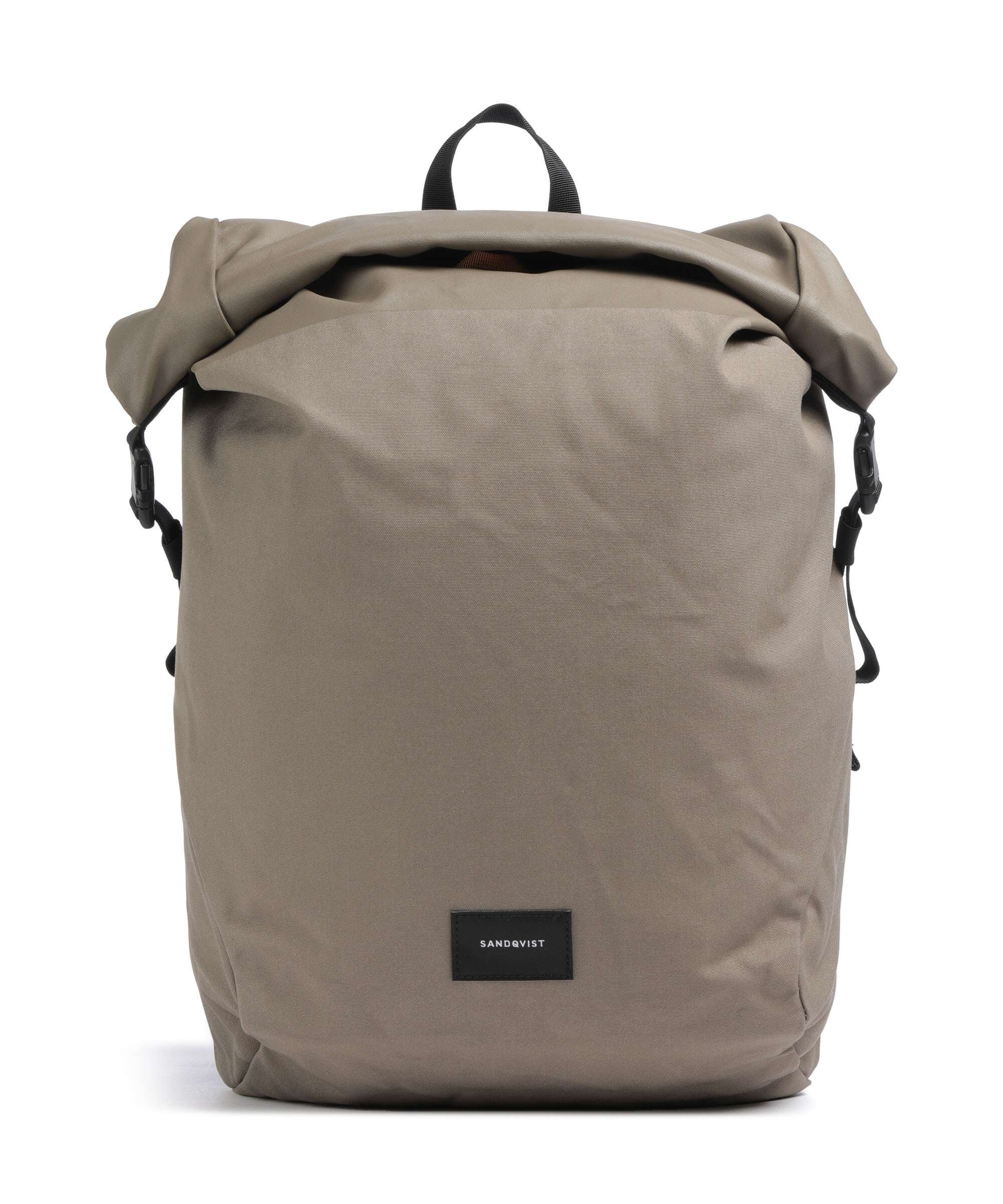 Sandqvist Ground Alfred Rolltop rugzak fossil