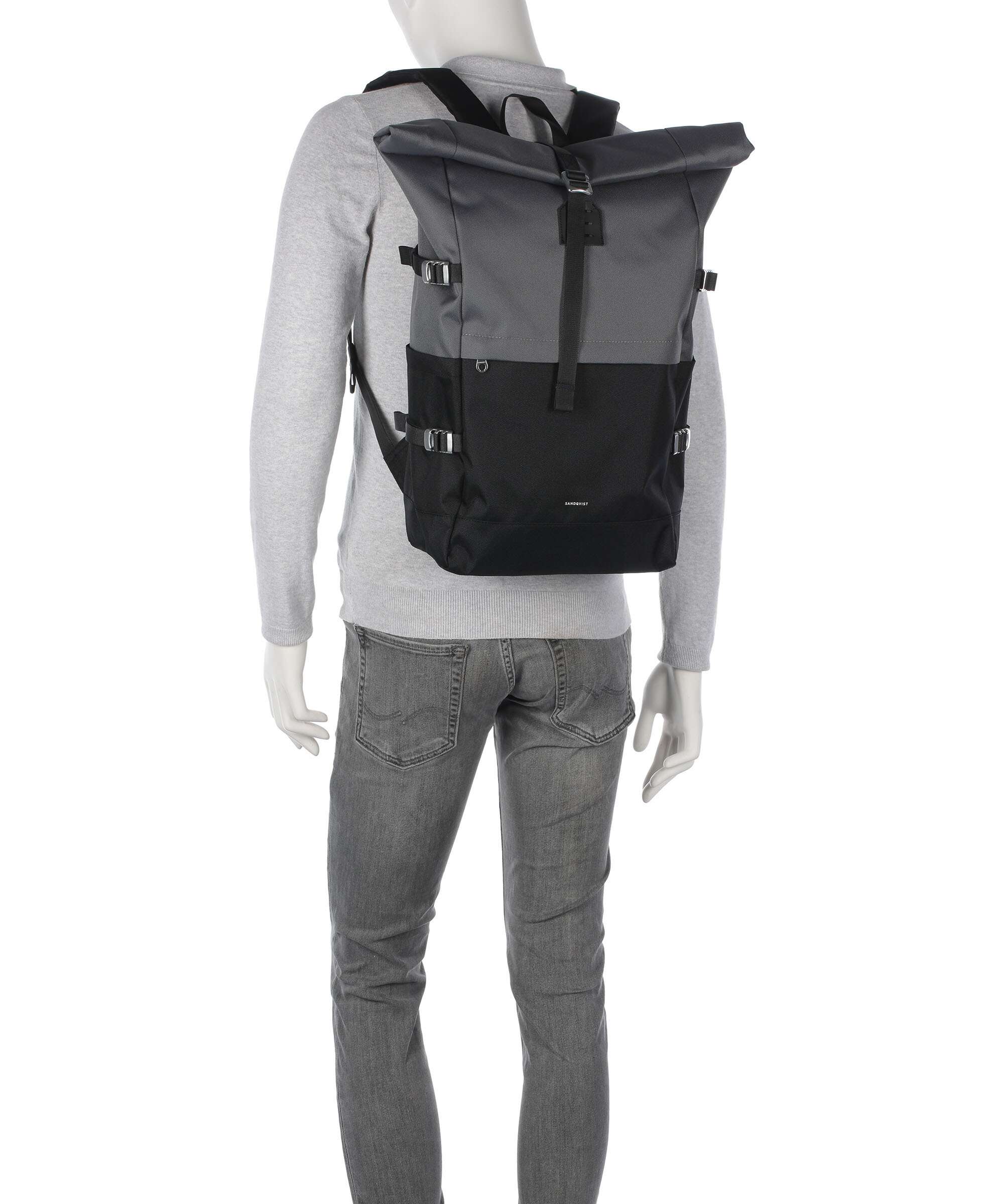 Sandqvist Icon L Rolltop rugzak multicolour/dark - Image 3