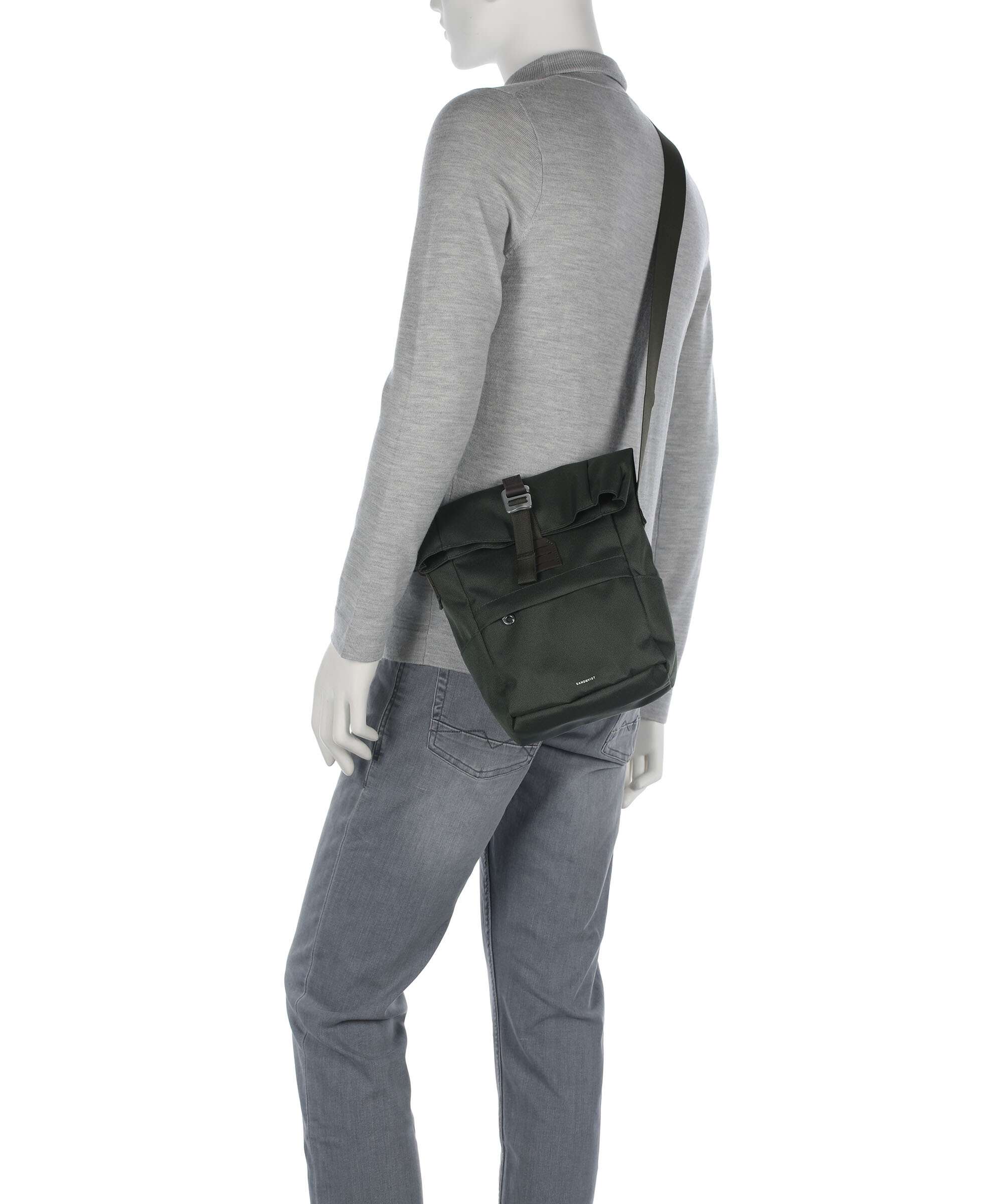 Sandqvist Icon Sacoche Crossbody tas dawn green - Image 3