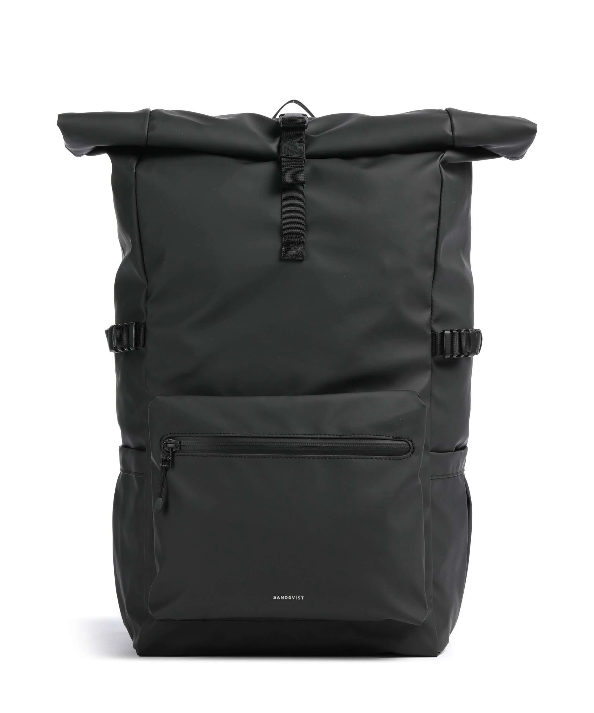 Sandqvist Stream L Rolltop rugzak black