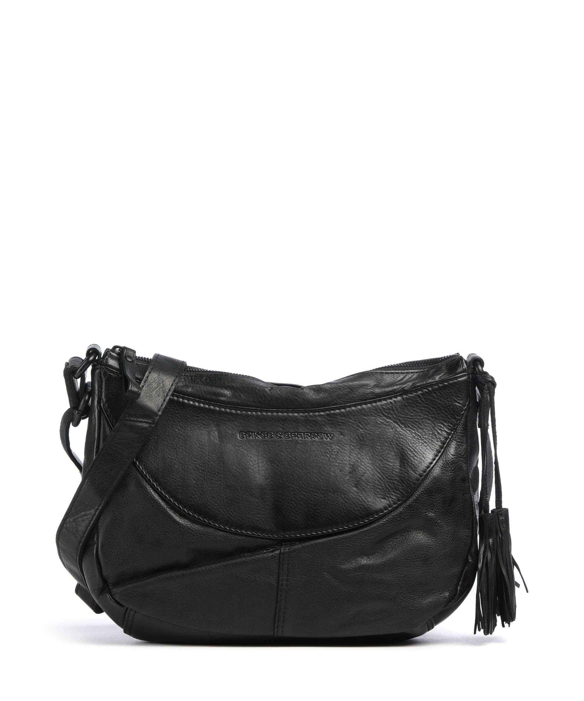 Spikes & Sparrow Apache Elliana Crossbody tas black