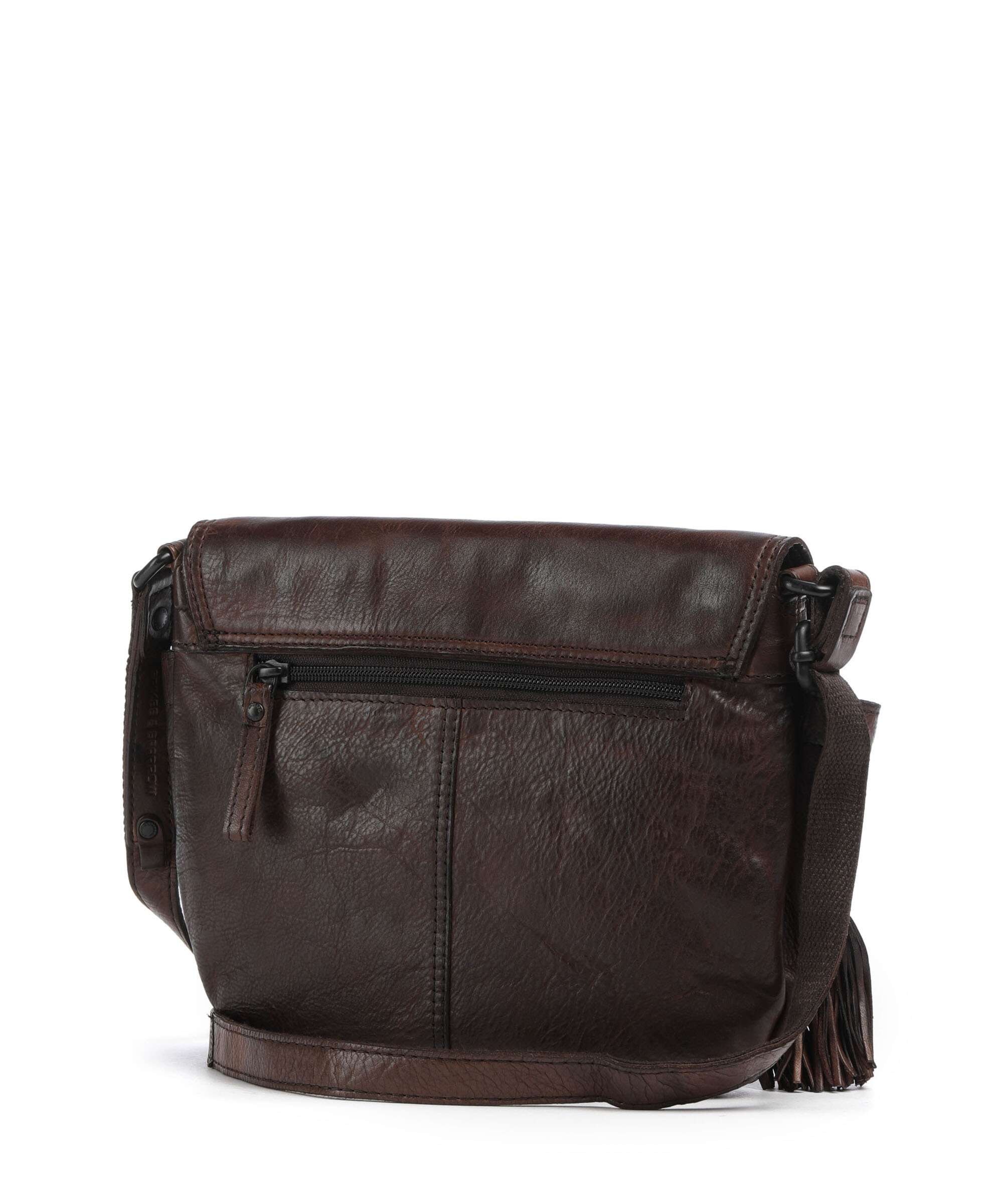 Spikes & Sparrow Apache Féline Crossbody tas dark brown - Image 2