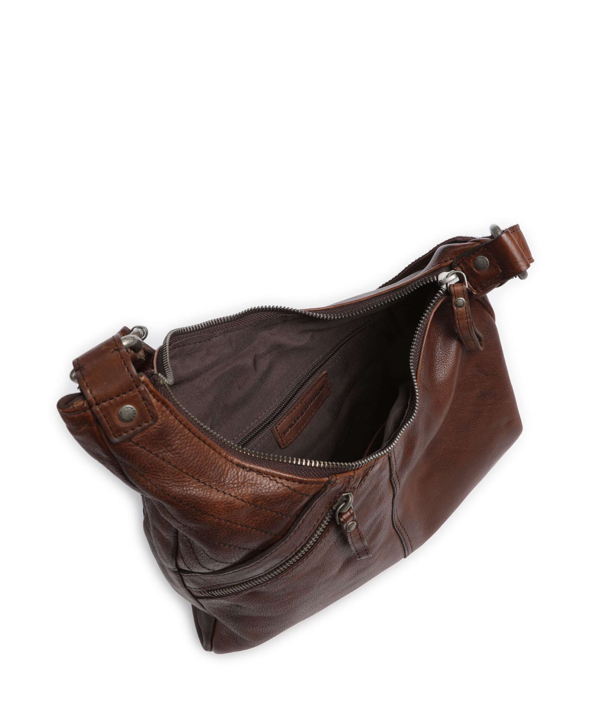 Spikes & Sparrow Apache Moria Crossbody tas dark brown - Image 6