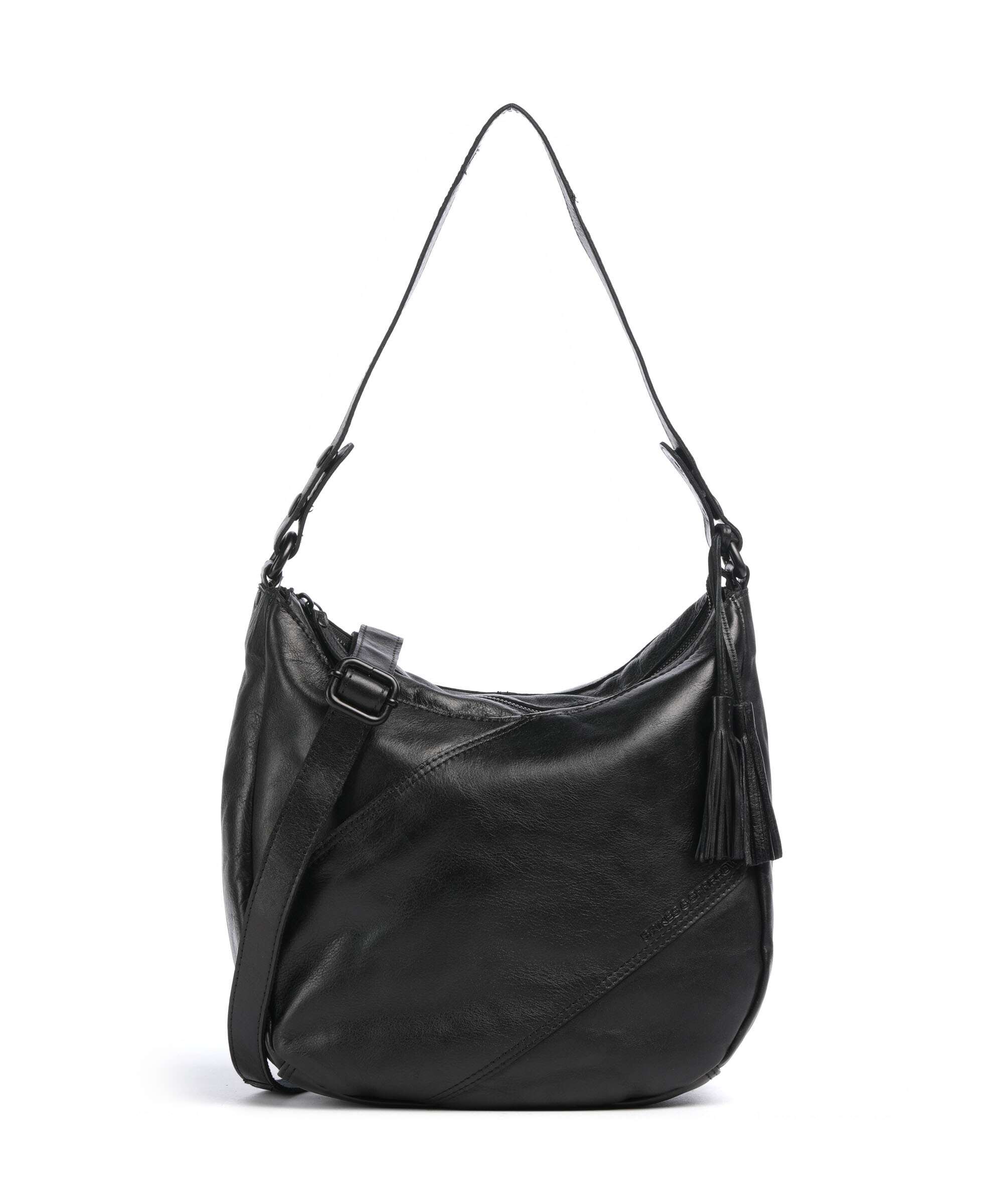 Spikes & Sparrow Apache Natalia Hobo tas black