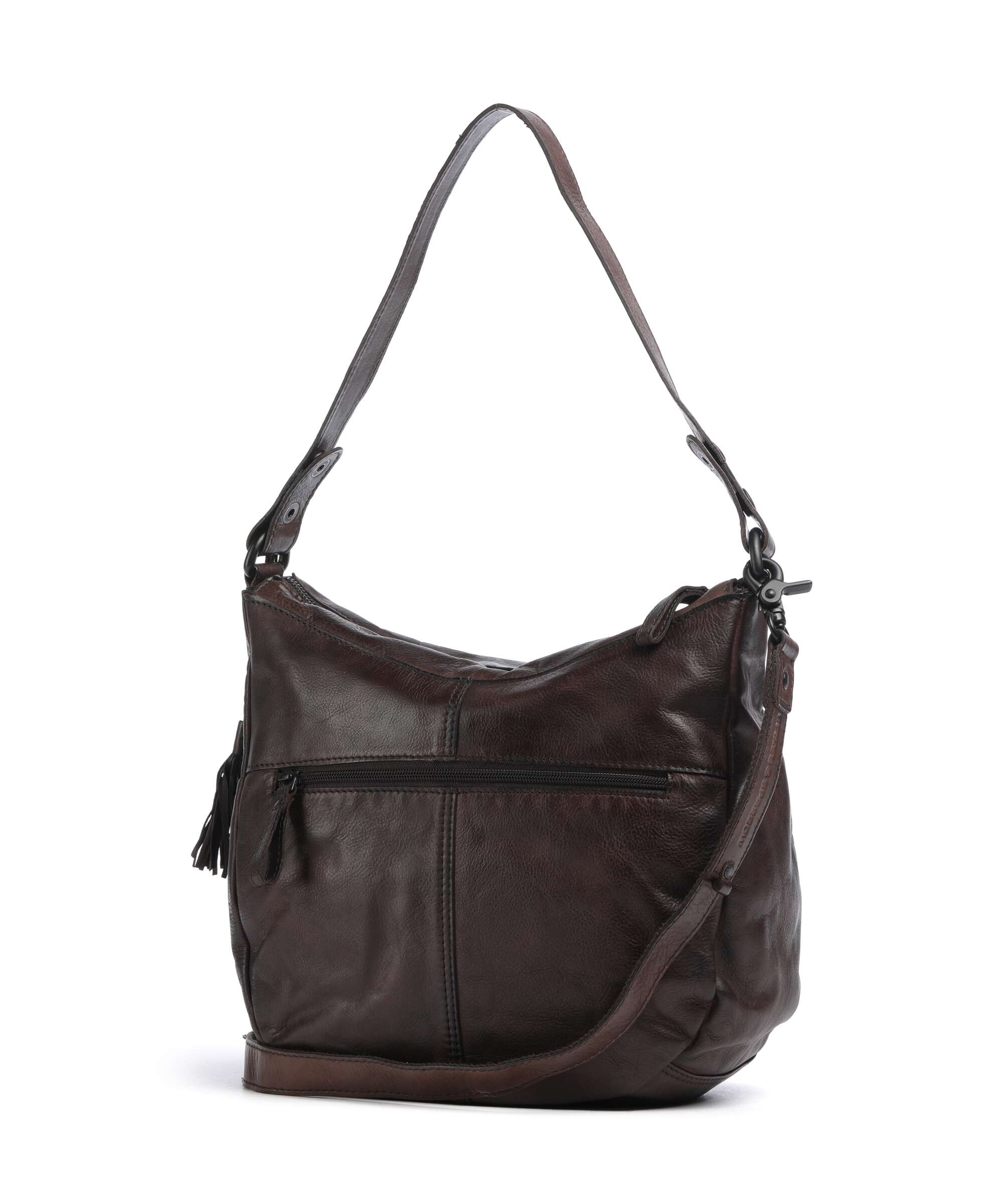 Spikes & Sparrow Apache Natalia Hobo tas dark brown - Image 2