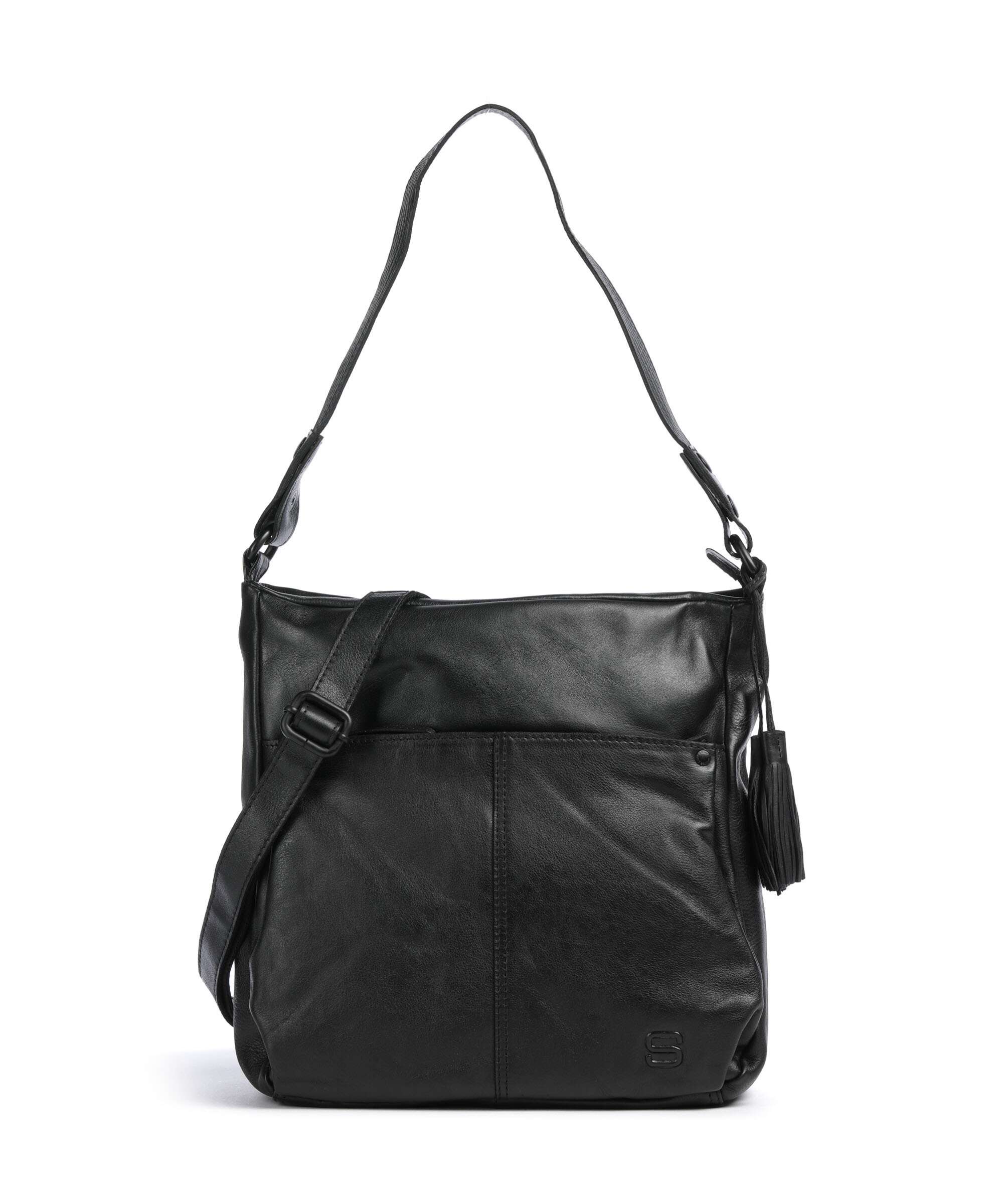Spikes & Sparrow Apache Saar Schoudertas black