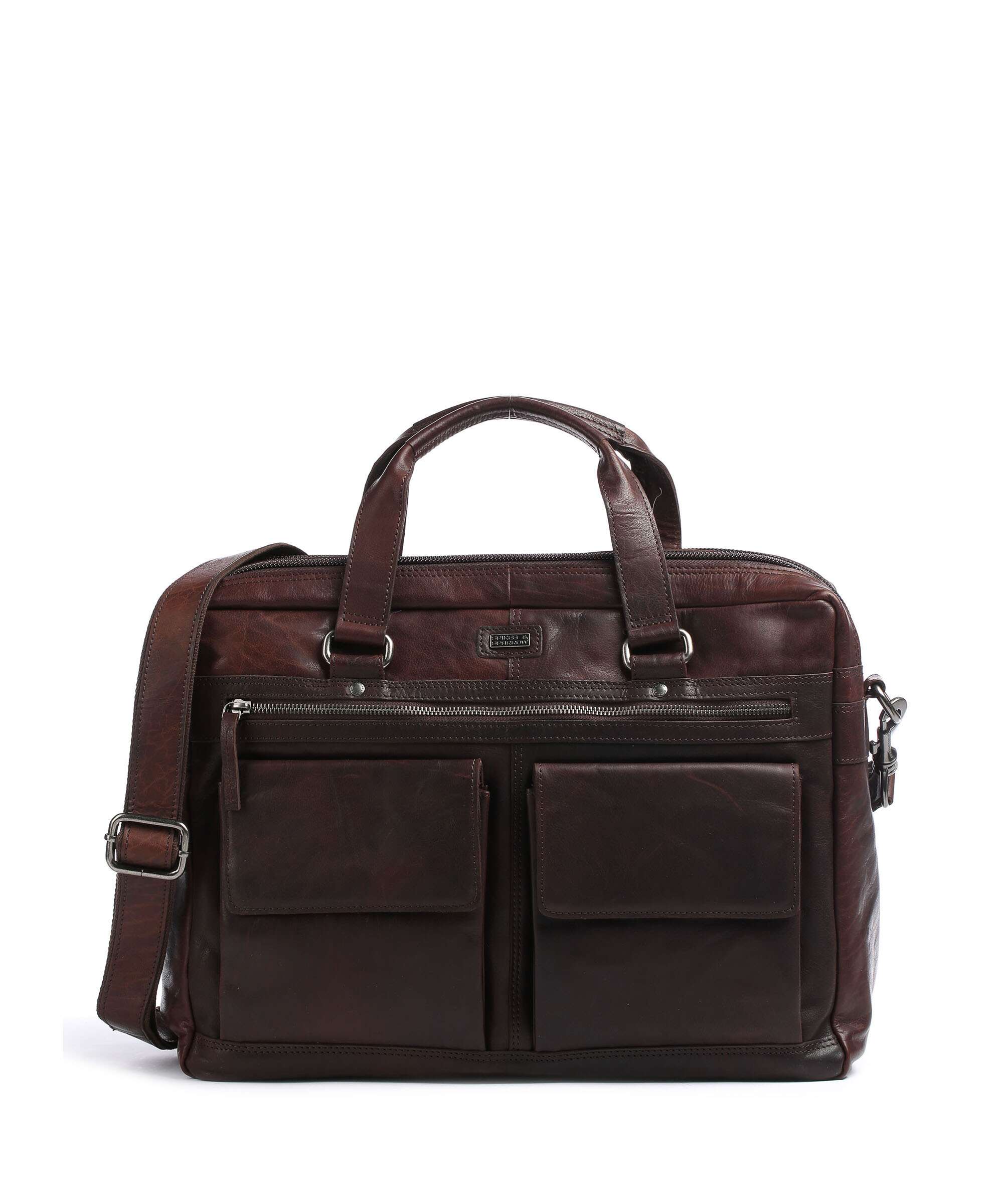 Spikes & Sparrow Bronco Aktetas dark brown