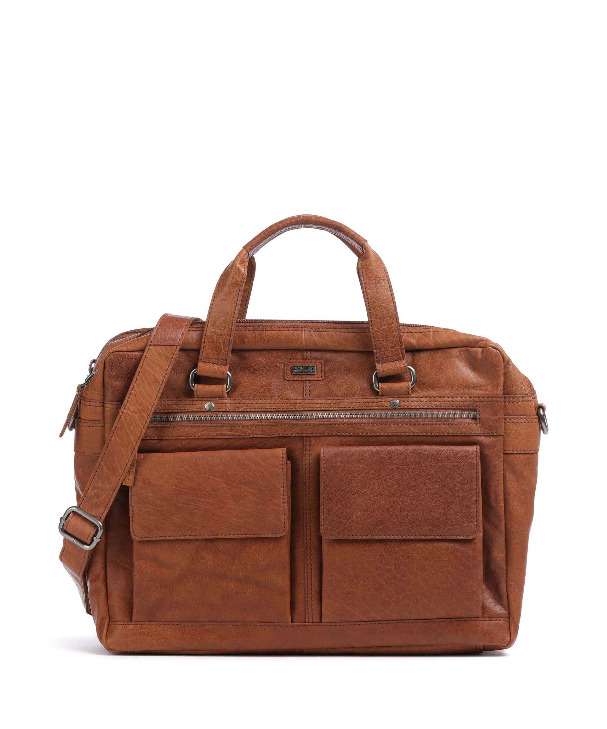 Spikes & Sparrow Bronco Aktetas cognac