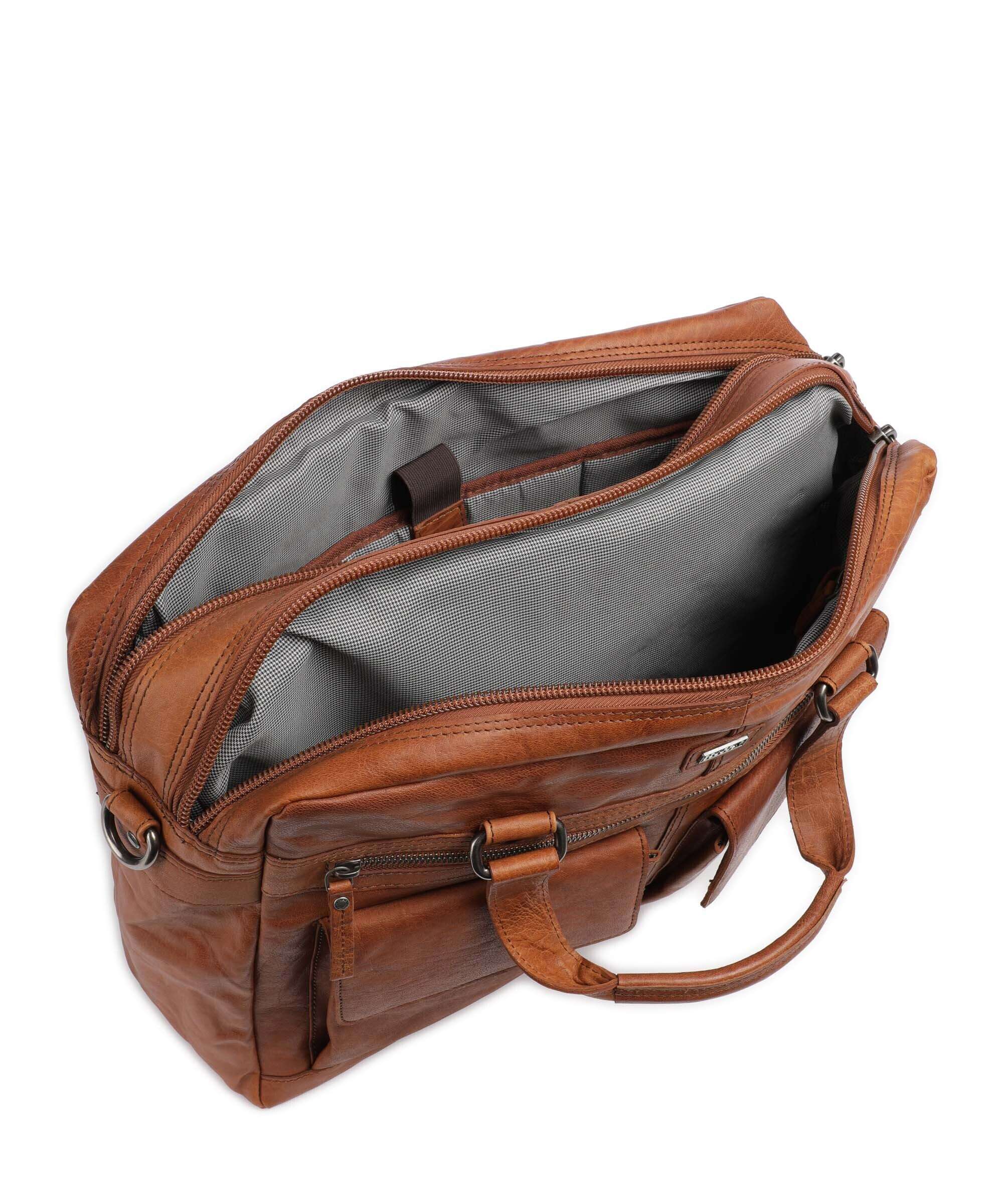 Spikes & Sparrow Bronco Aktetas cognac - Image 6