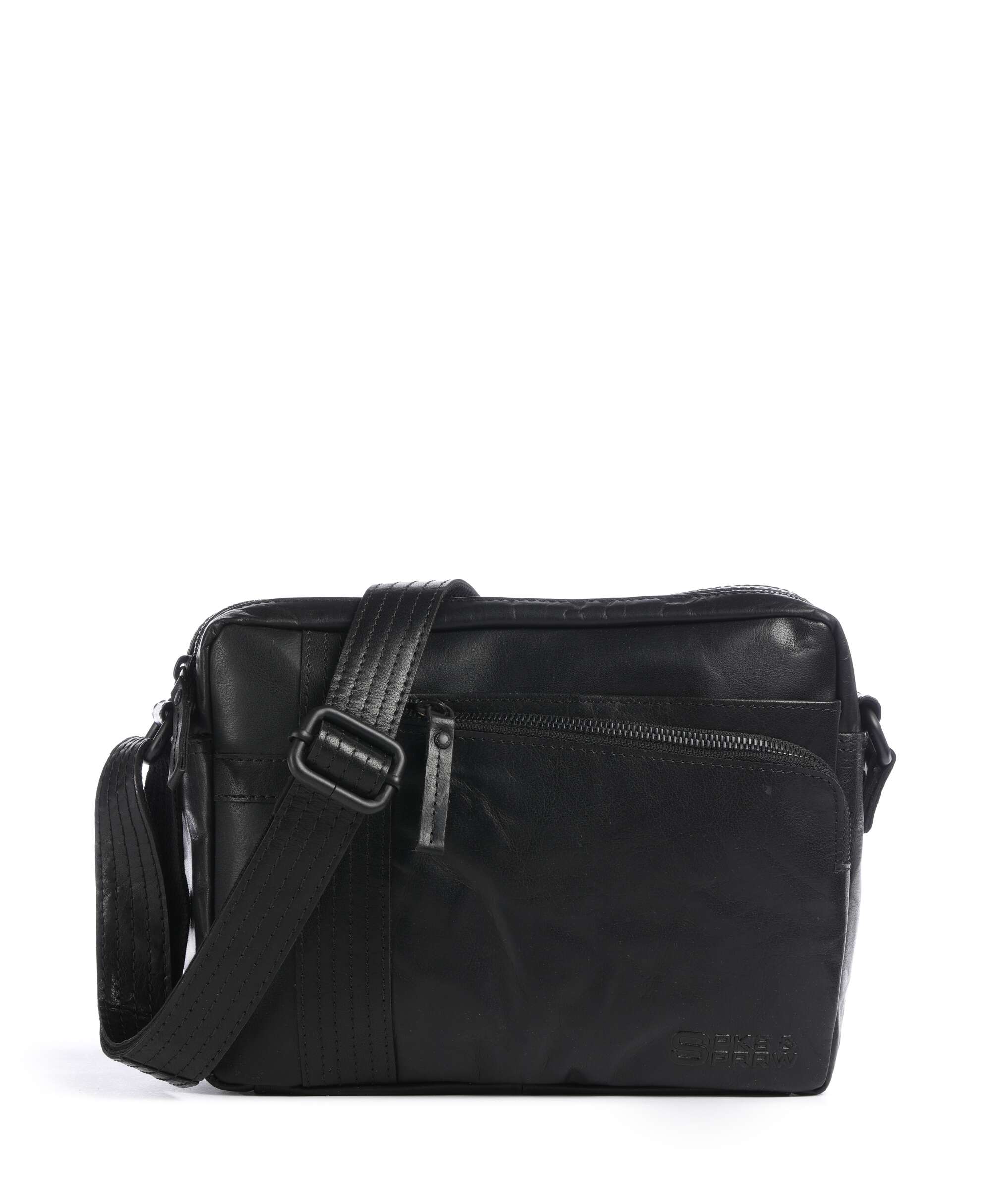 Spikes & Sparrow Bronco Ayden Crossbody tas black