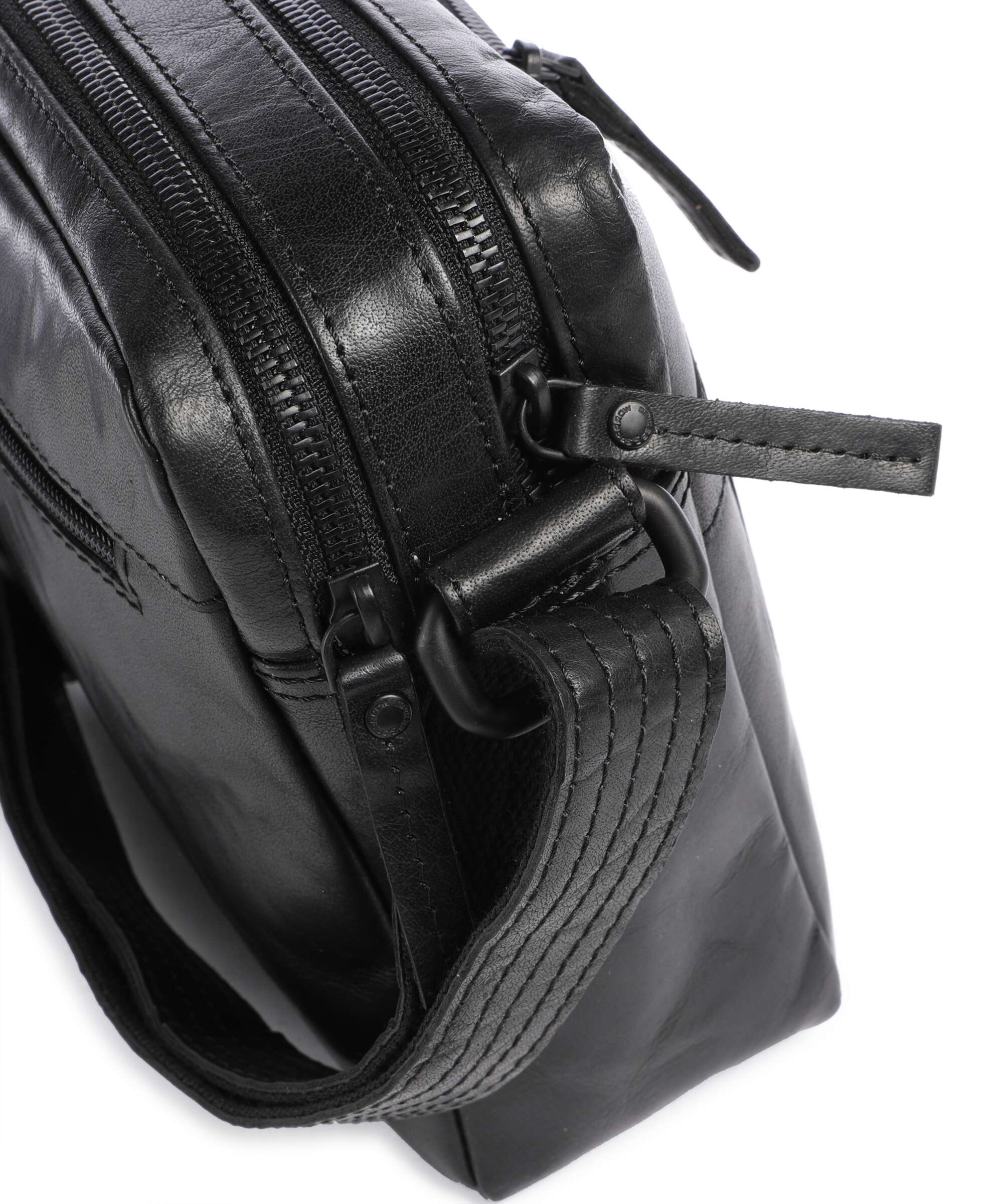 Spikes & Sparrow Bronco Ayden Crossbody tas black - Image 4