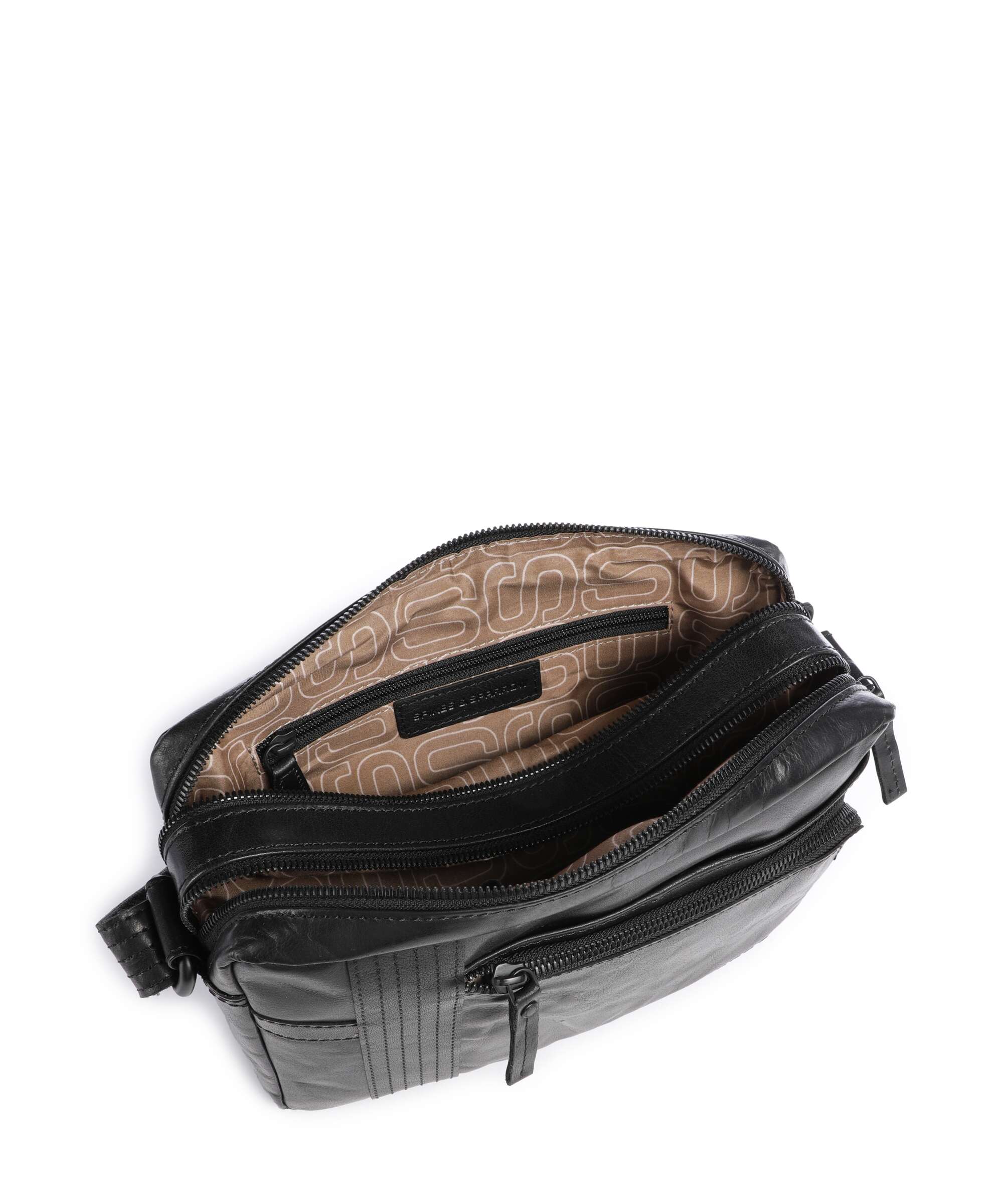Spikes & Sparrow Bronco Ayden Crossbody tas black - Image 6