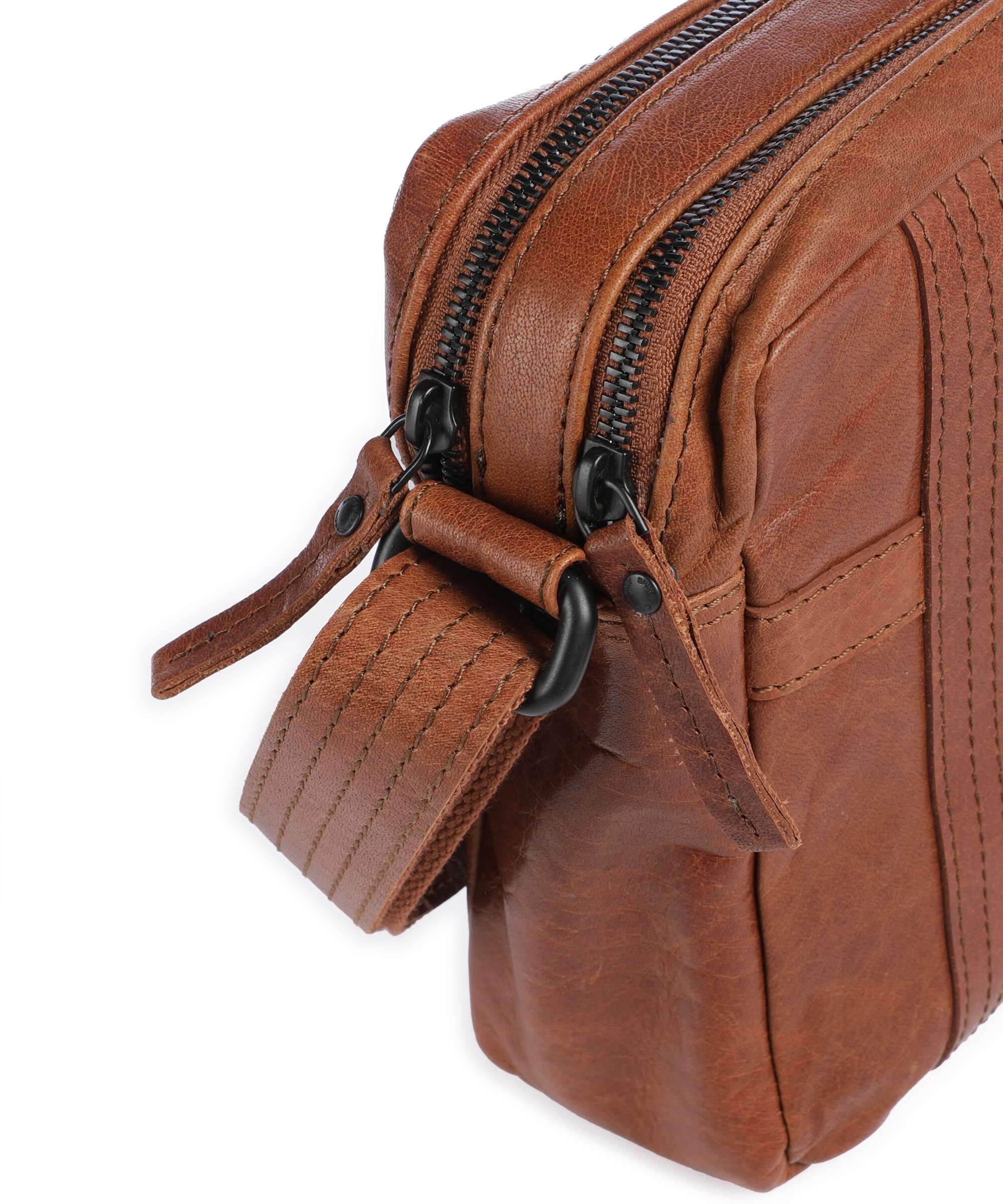 Spikes & Sparrow Bronco Ayden Crossbody tas brandy - Image 4