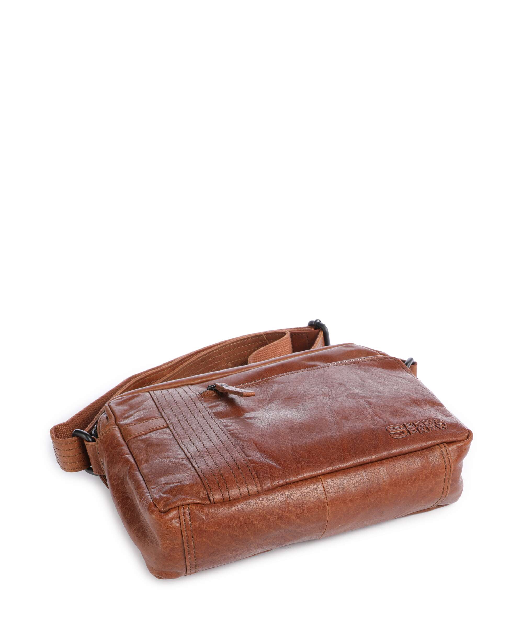 Spikes & Sparrow Bronco Ayden Crossbody tas brandy - Image 5