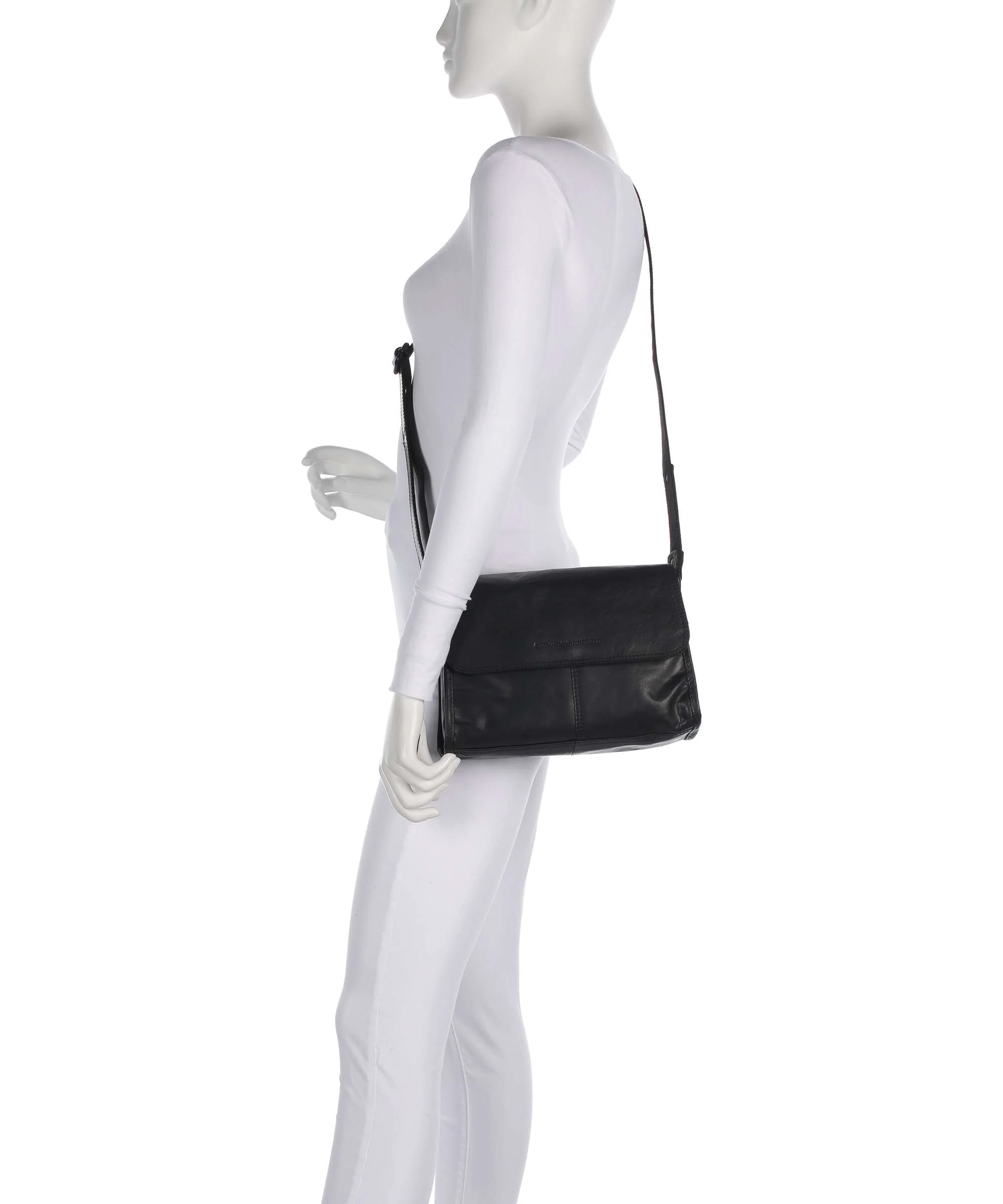 Spikes & Sparrow Bronco Belle Crossbody tas black - Image 3