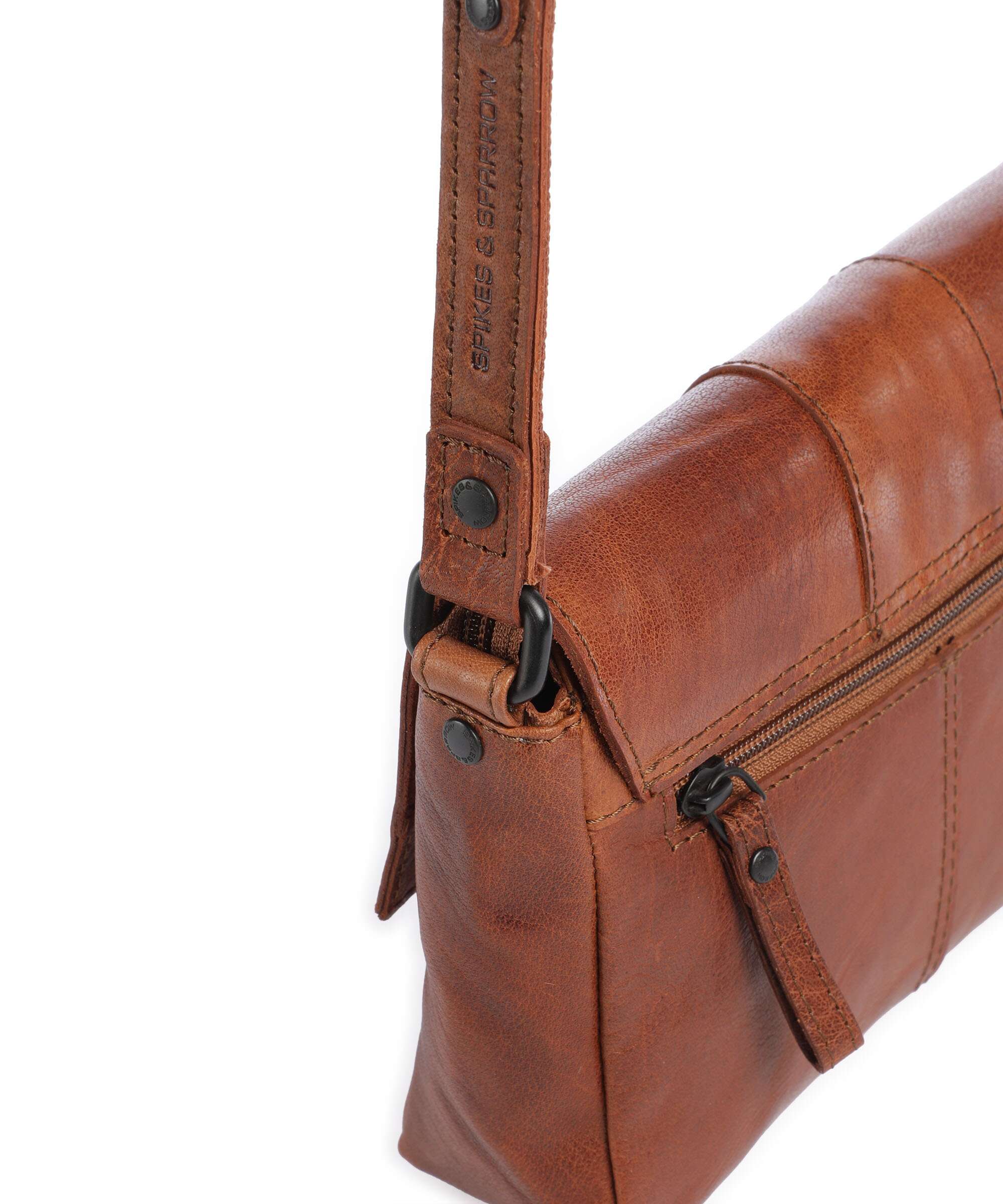 Spikes & Sparrow Bronco Ceslie Crossbody tas brandy - Image 4