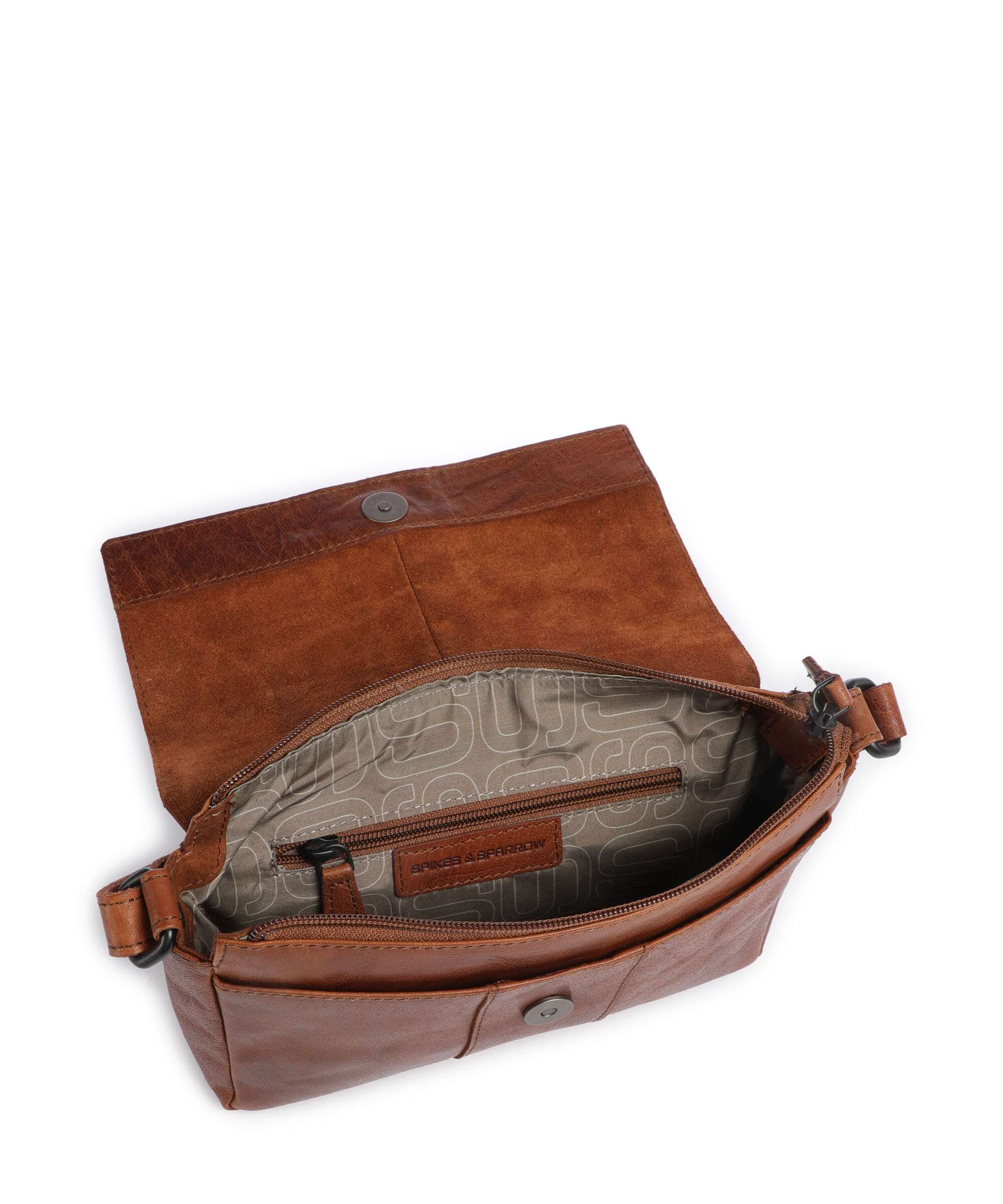 Spikes & Sparrow Bronco Ceslie Crossbody tas brandy - Image 6