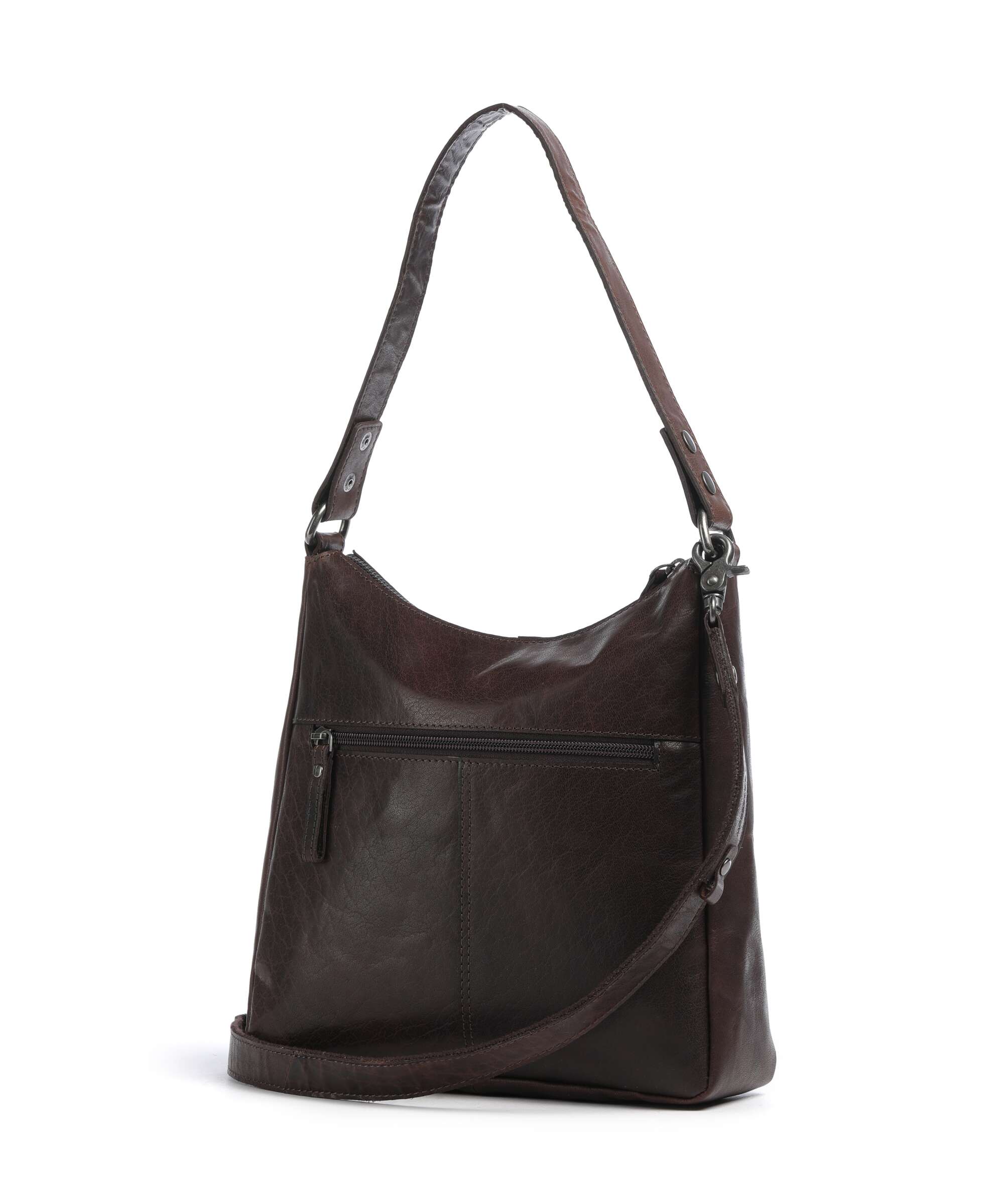 Spikes & Sparrow Bronco Cydney Hobo tas dark brown - Image 2