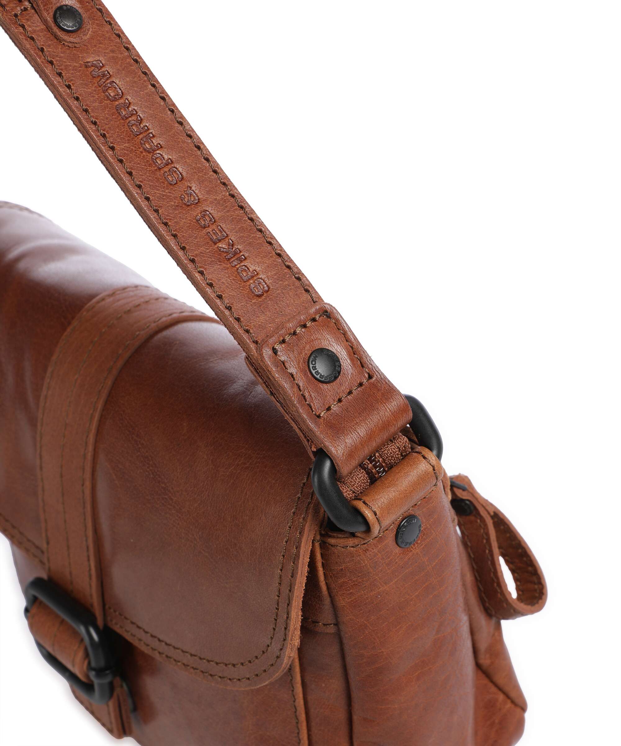 Spikes & Sparrow Bronco Dilianne Crossbody tas brandy - Image 4